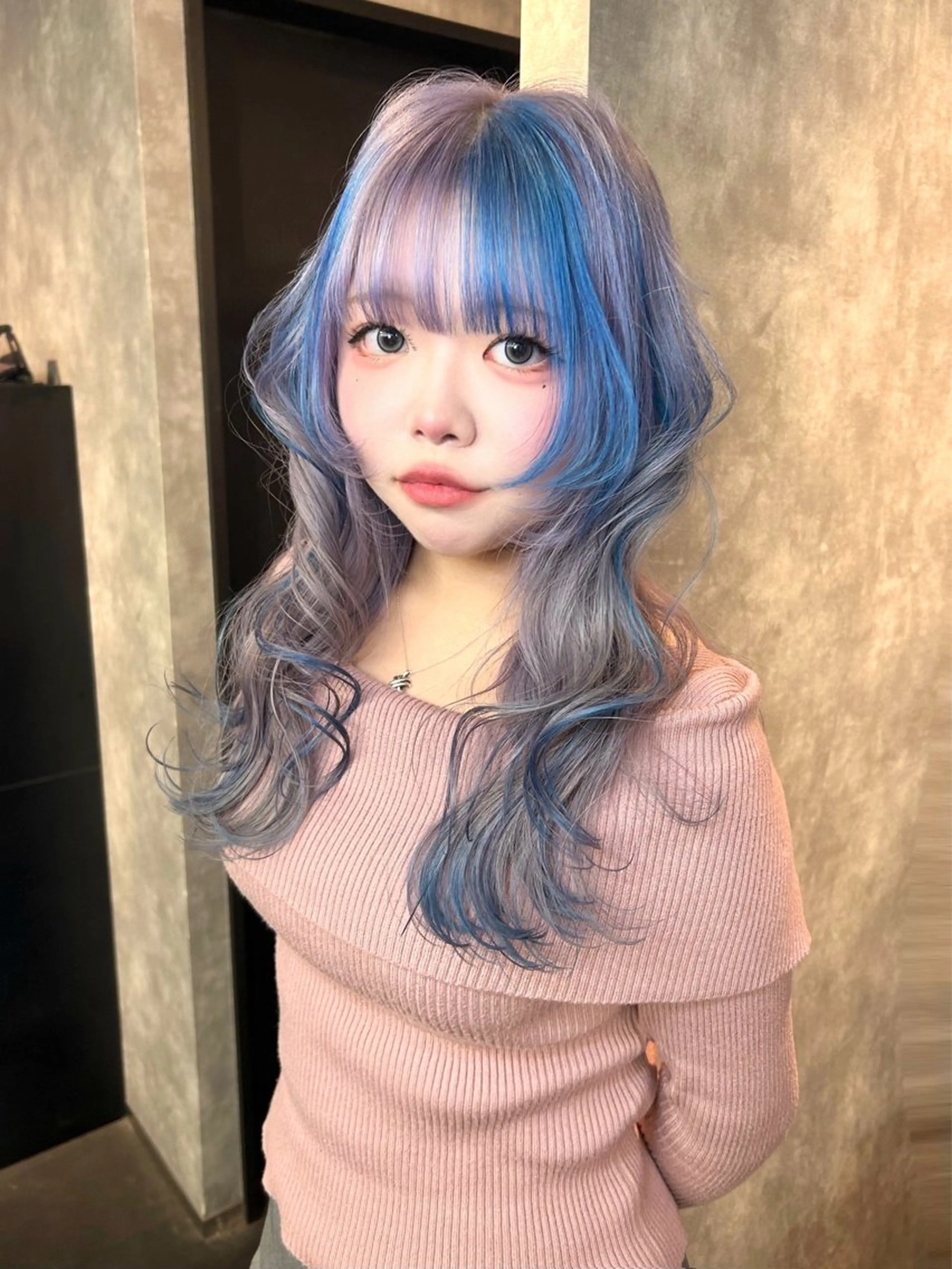 セミロング ヘアカラー トリートメント 鈴木 華奈のヘアスタイル