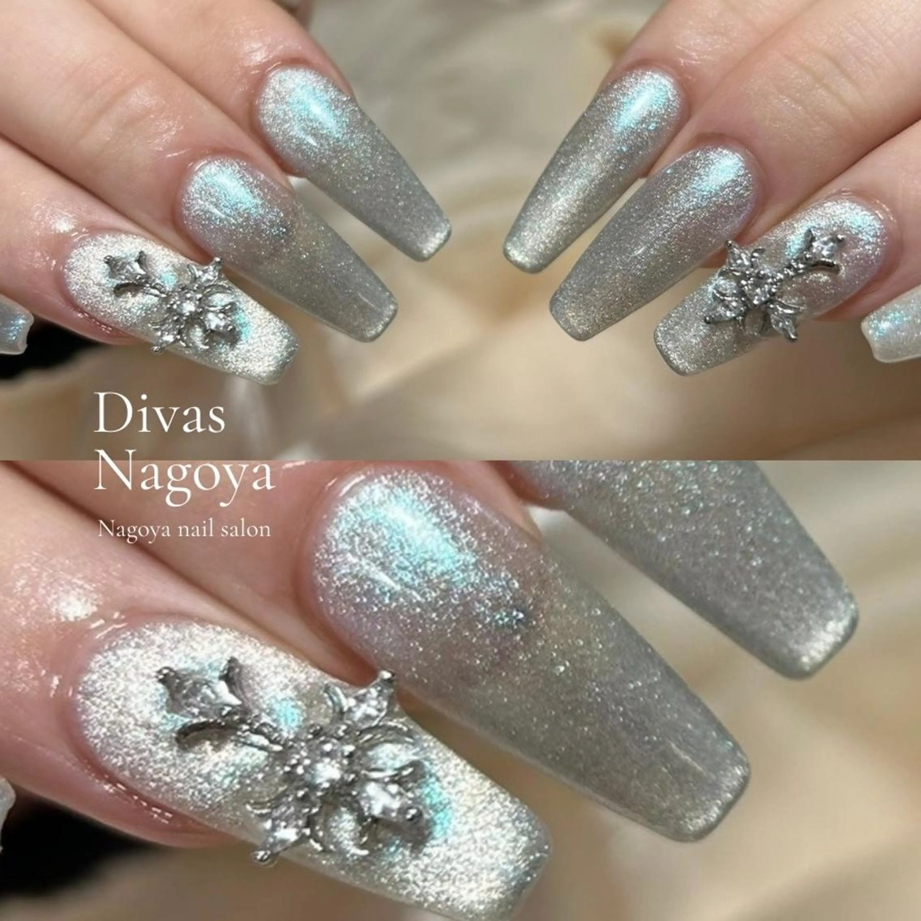 ネイル アートネイル 韓国ネイル マットネイル ミラーネイル ニュアンスネイル ハンドネイル 💕D.d nail Hideyo🌸のネイルデザイン