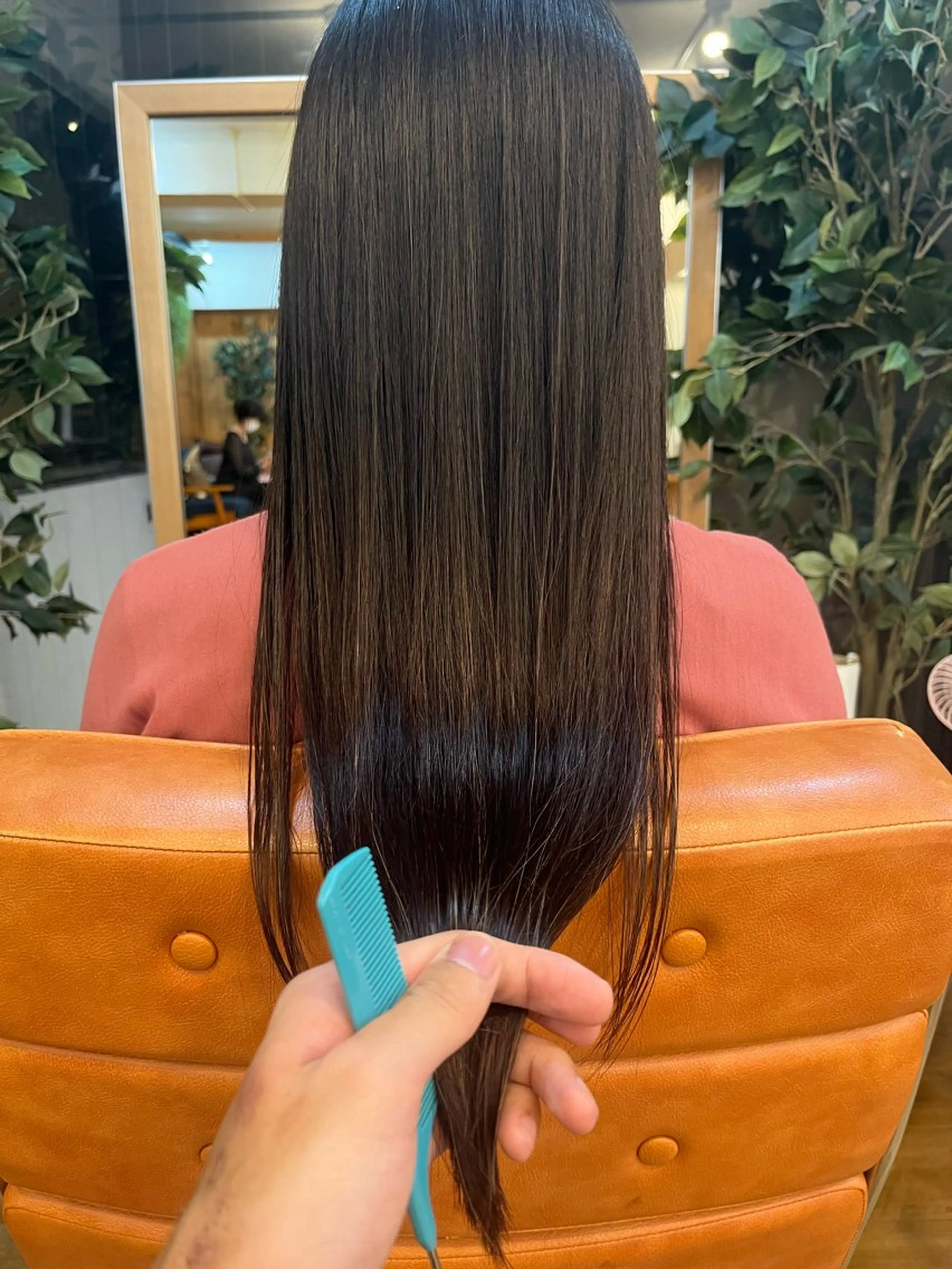 ロング ⚪️髪質改善 縮毛 店長 コウ⚪️のヘアスタイル