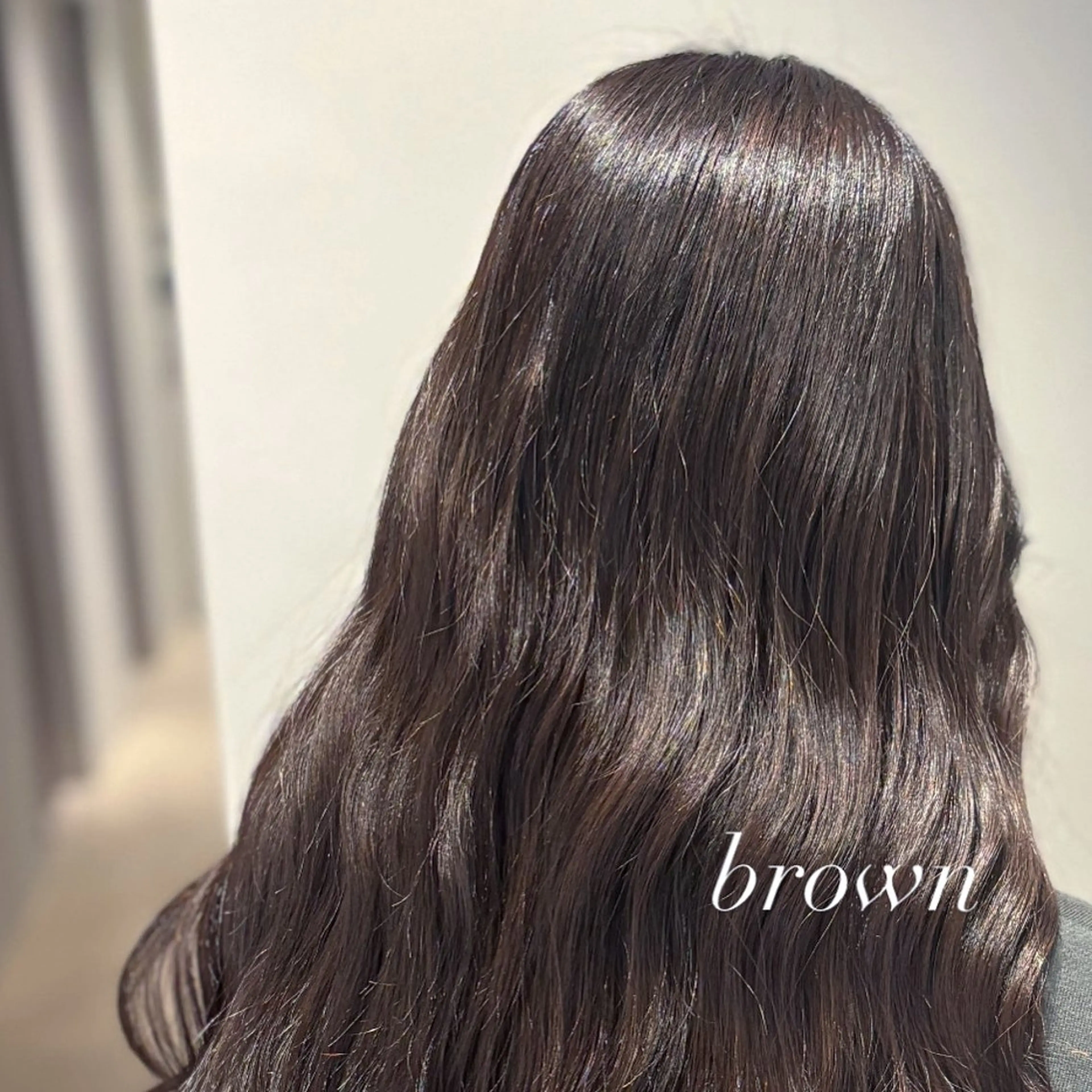 ロング カラー 髪質改善カラー ブラウン🤎YUMEのヘアスタイル