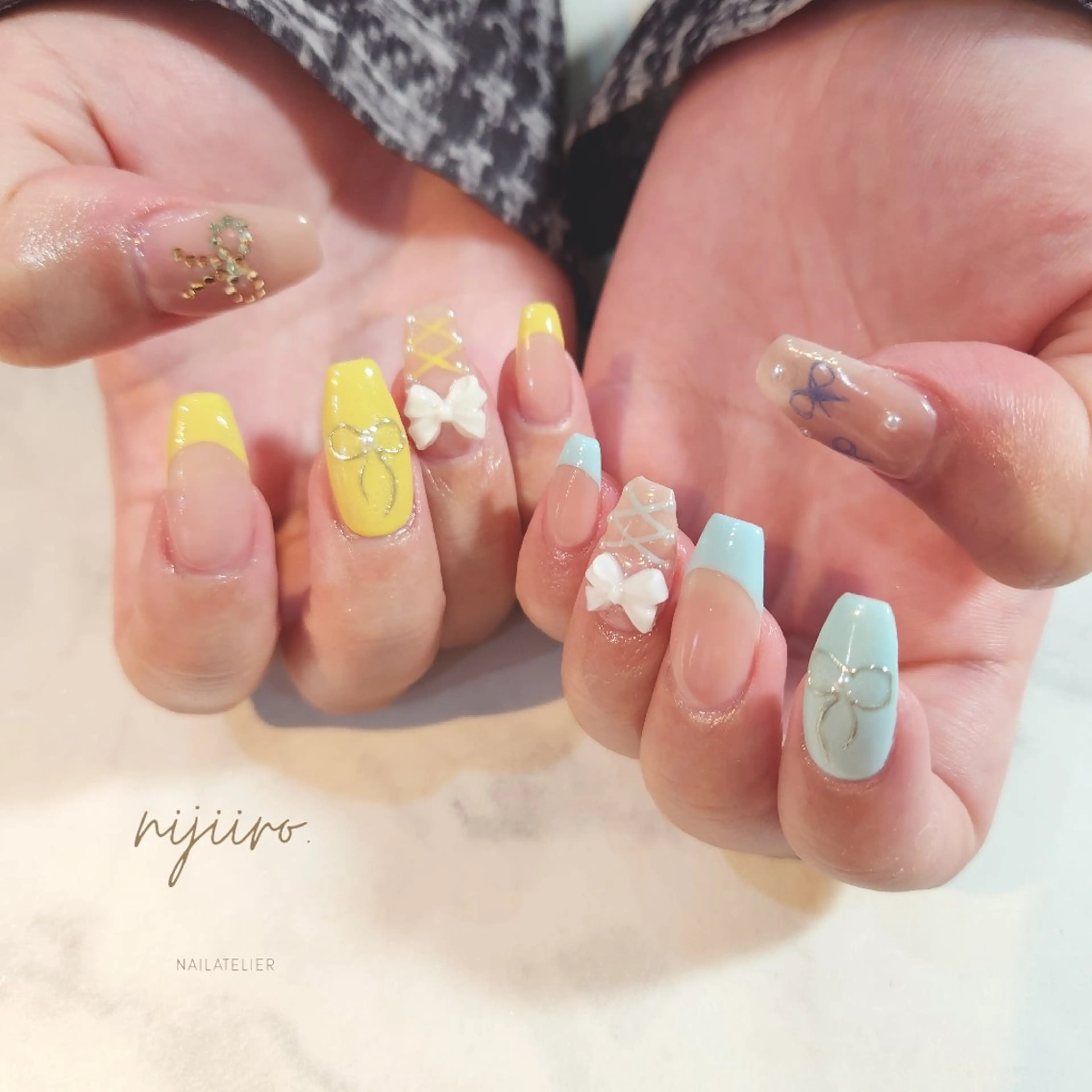 ネイル ハンドネイル nijiiro🌈 サトウのネイルデザイン