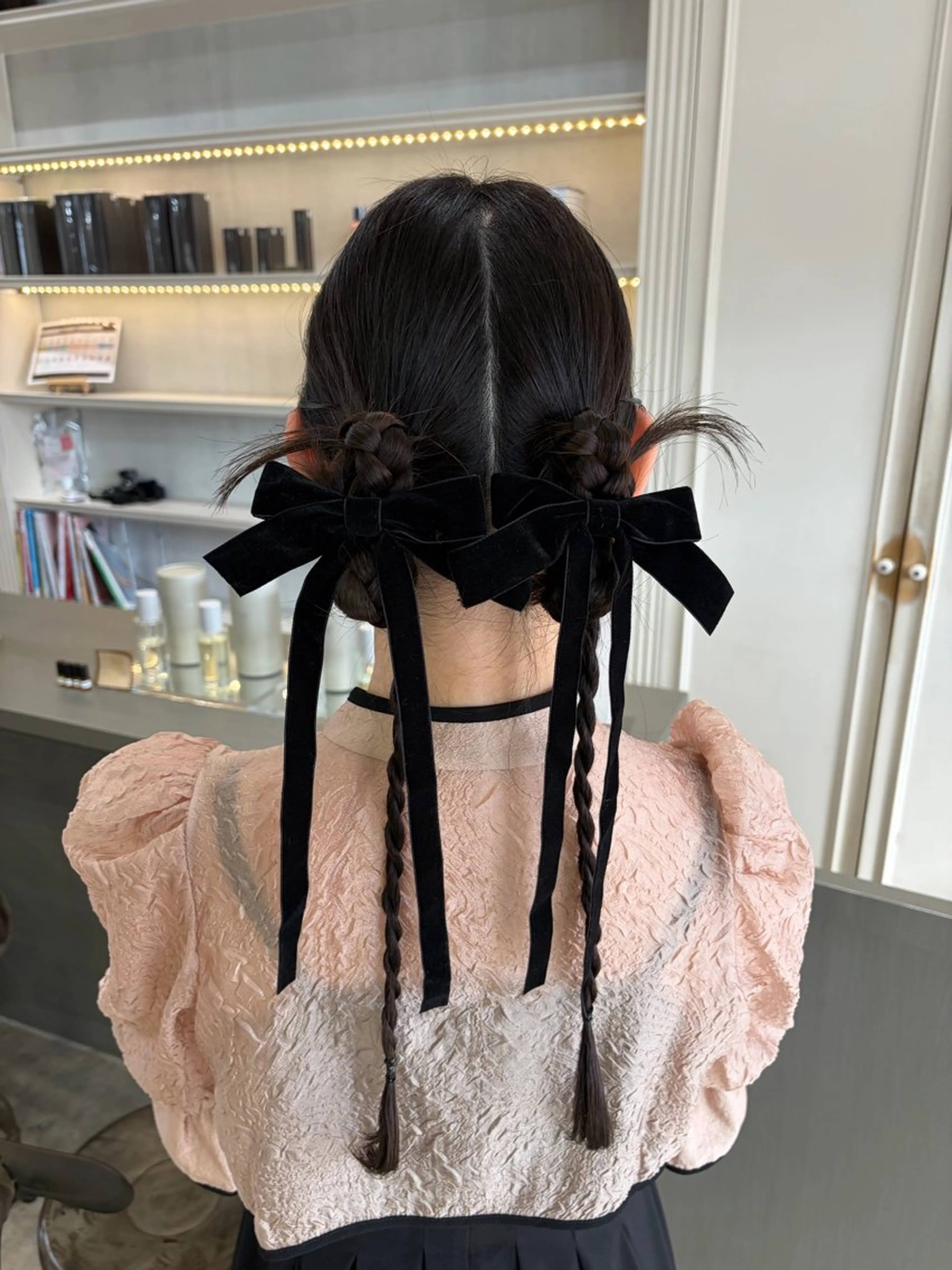 ロング ヘアアレンジ ヘアセット 髪質改善特化🥣🫧 天神美容室のヘアスタイル