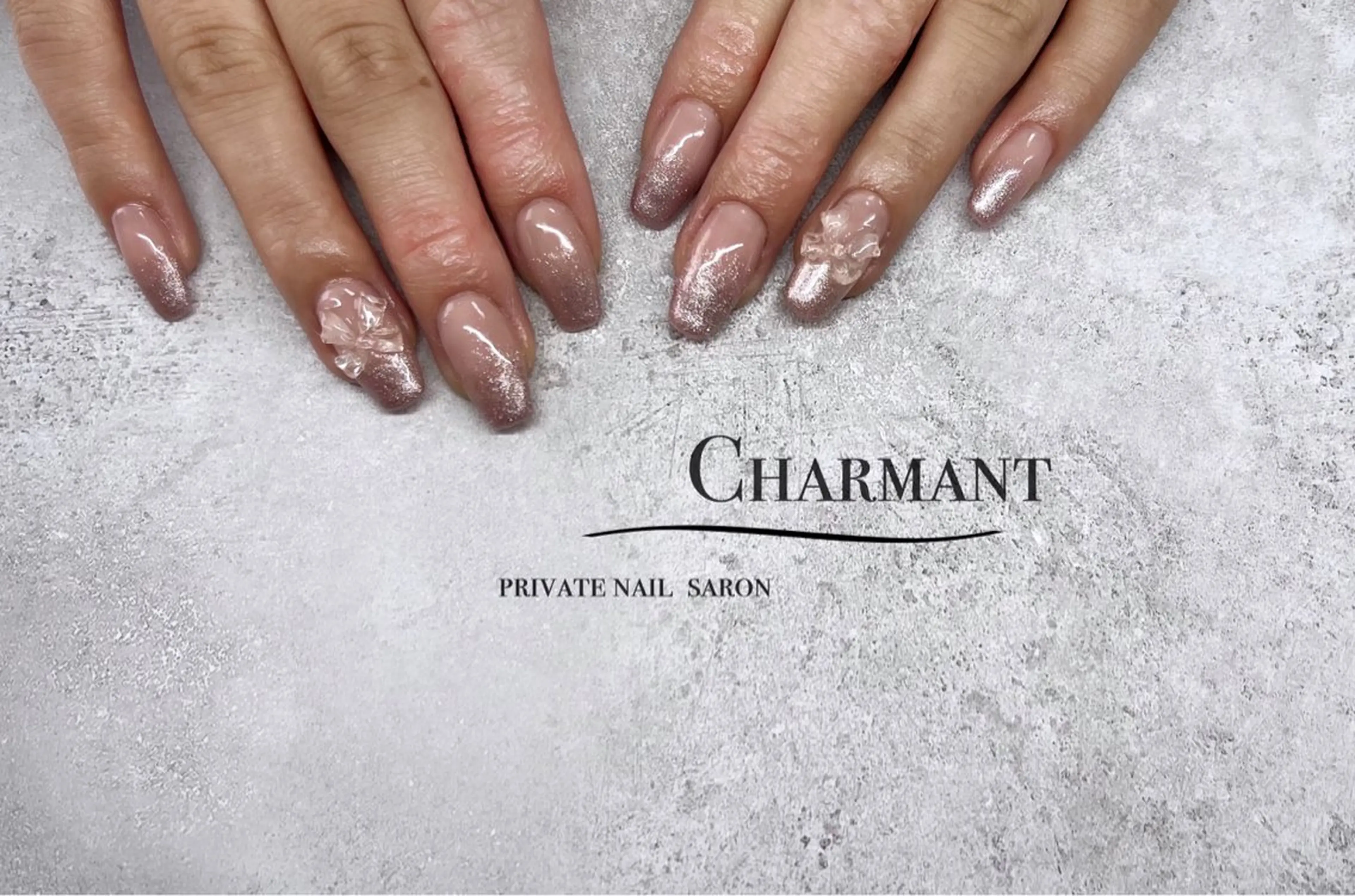 ネイル ハンドネイル Minako 【Charmant】のネイルデザイン