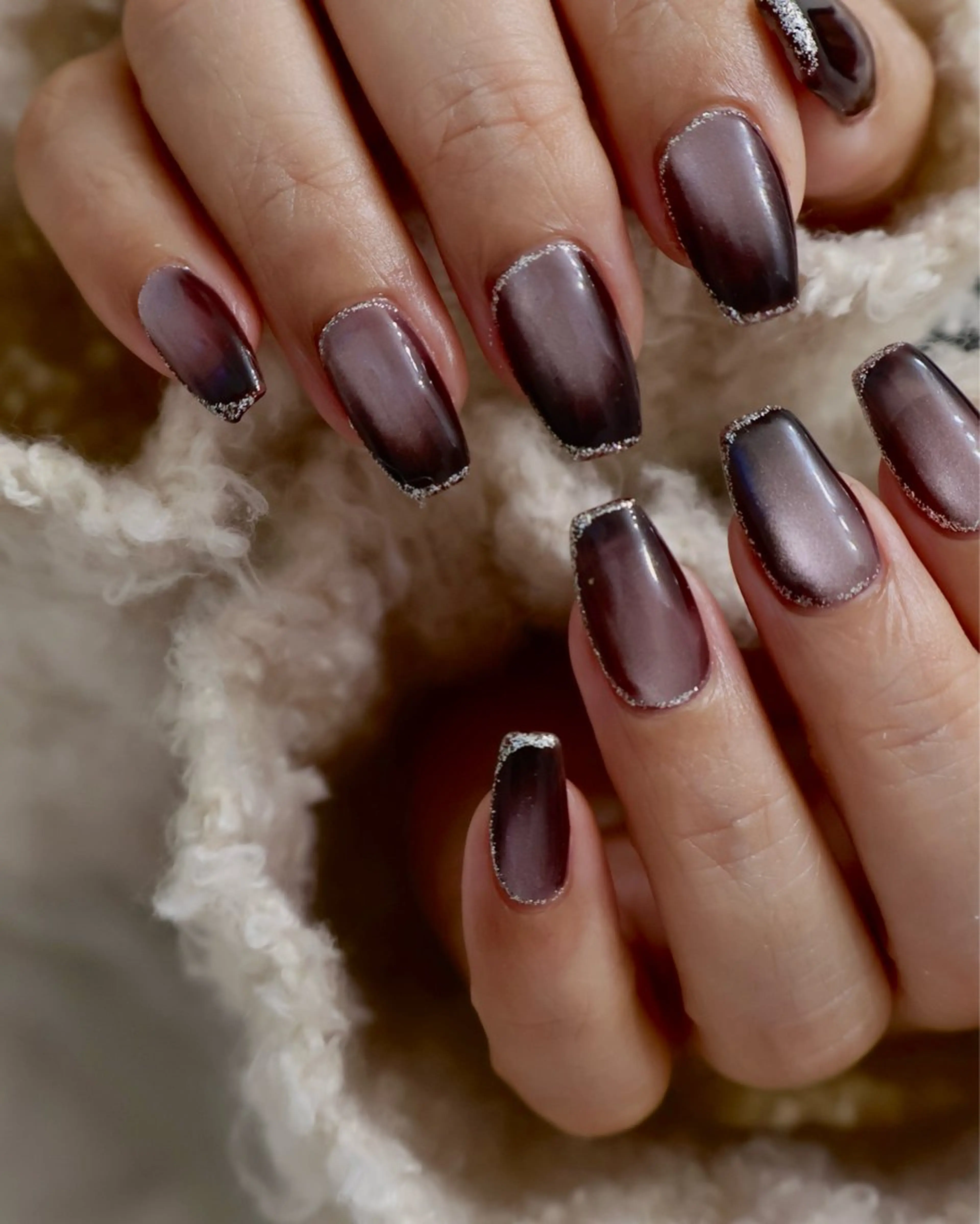 ネイル マグネットネイル ハンドネイル フットネイル beauty salonM&Iのネイルデザイン