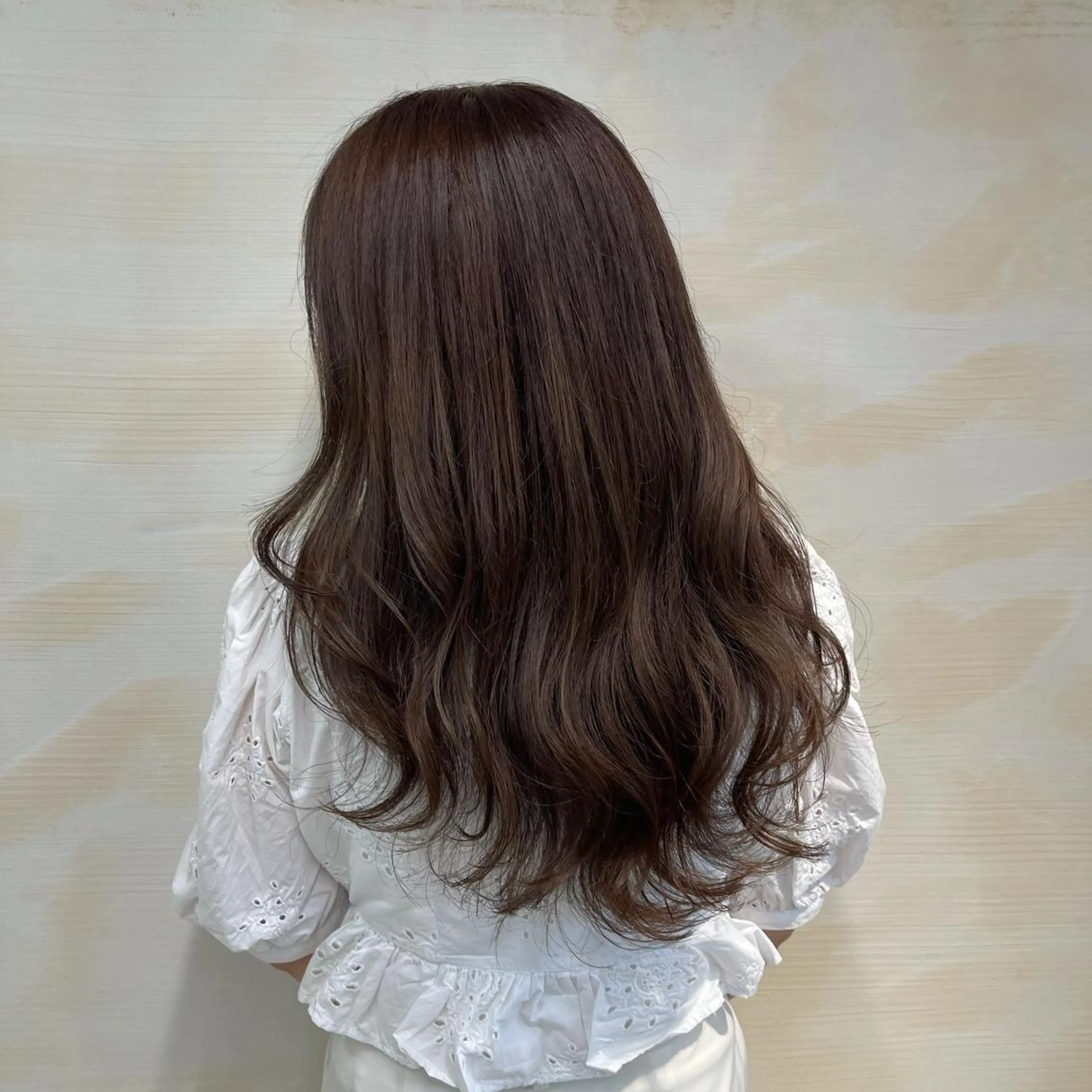 ロング ヘアカラー トリートメント MEI💫銀座 エクステ/艶カラーのヘアスタイル