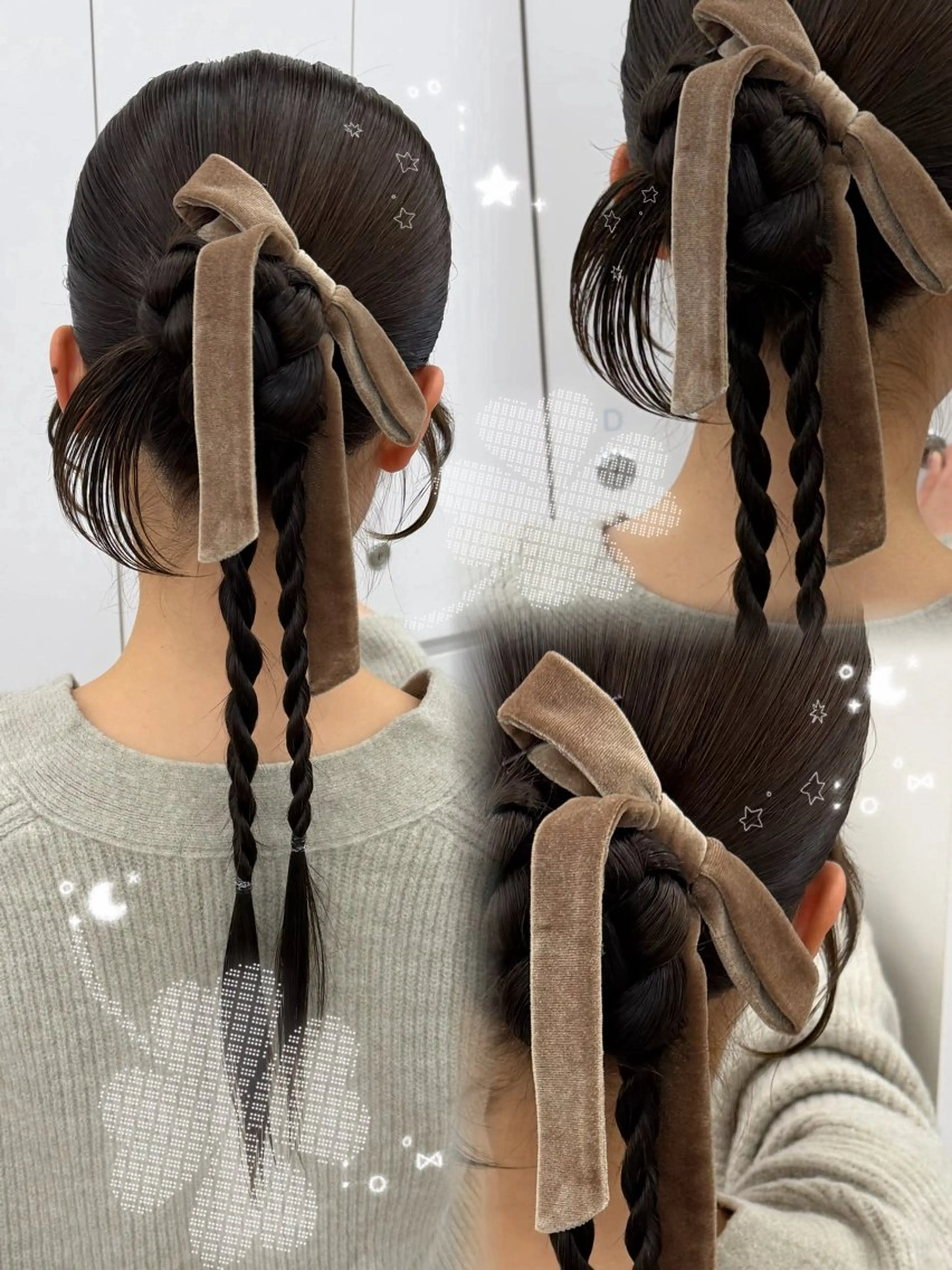 ‎‎💐🤍ライブ参戦ヘアや結婚式参列に是非‎🤍💐 ヘアセット౨ৎ⋆の写真