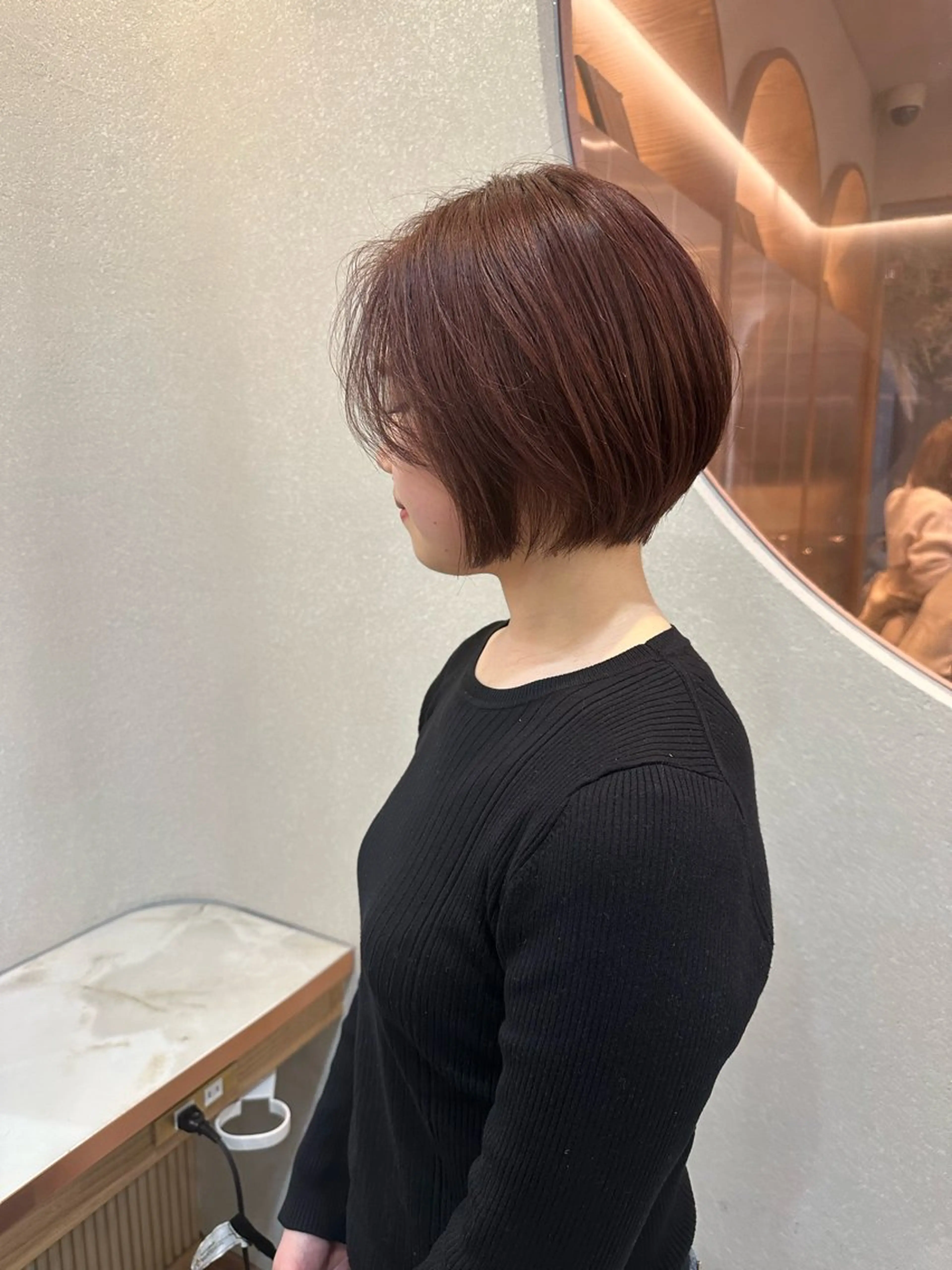 似合わせショートカット➕髪質改善リファトリートメントの写真