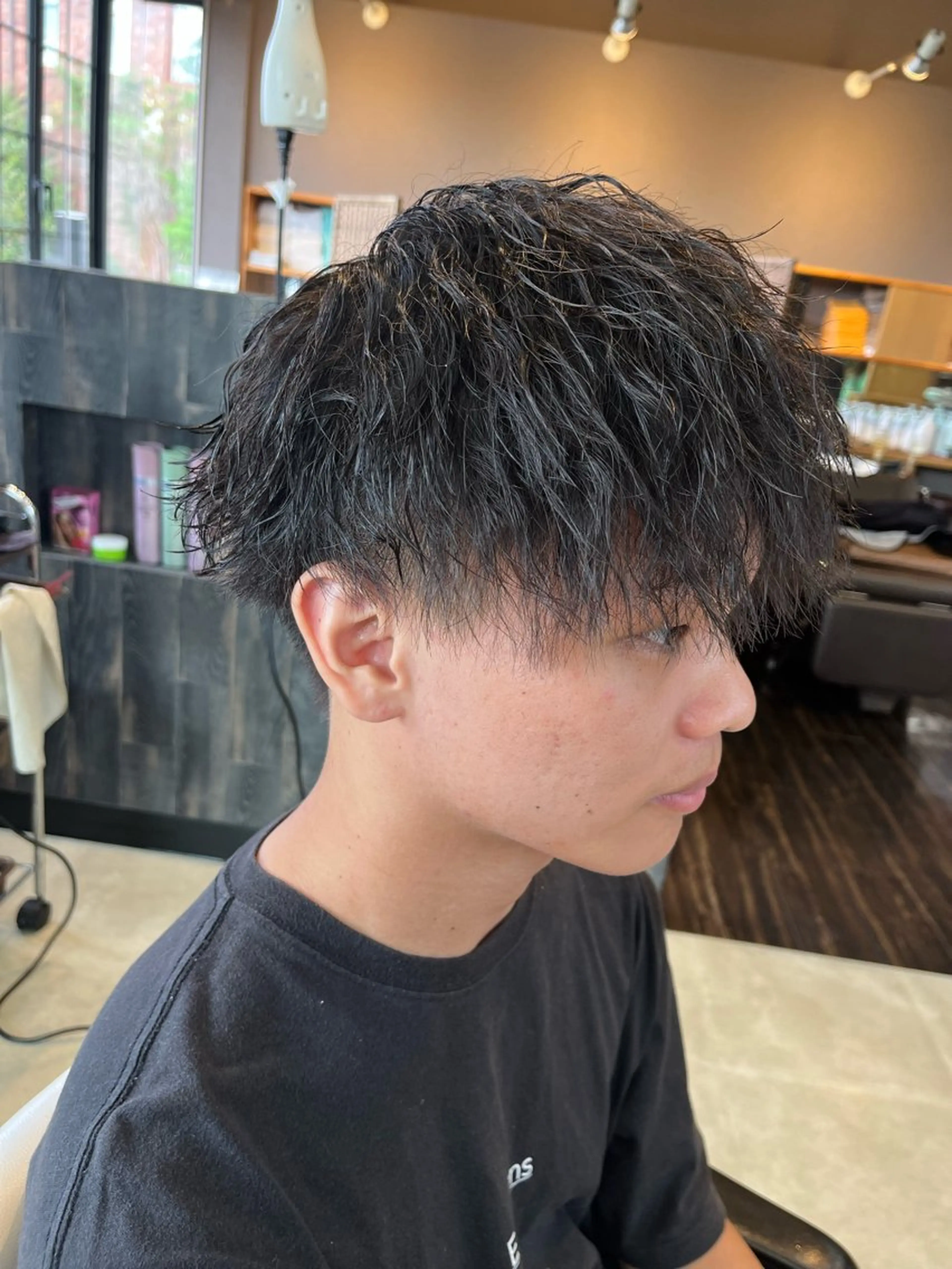 ショート パーマ メンズ特化✨パーマス タイル大得意安田海斗のヘアスタイル