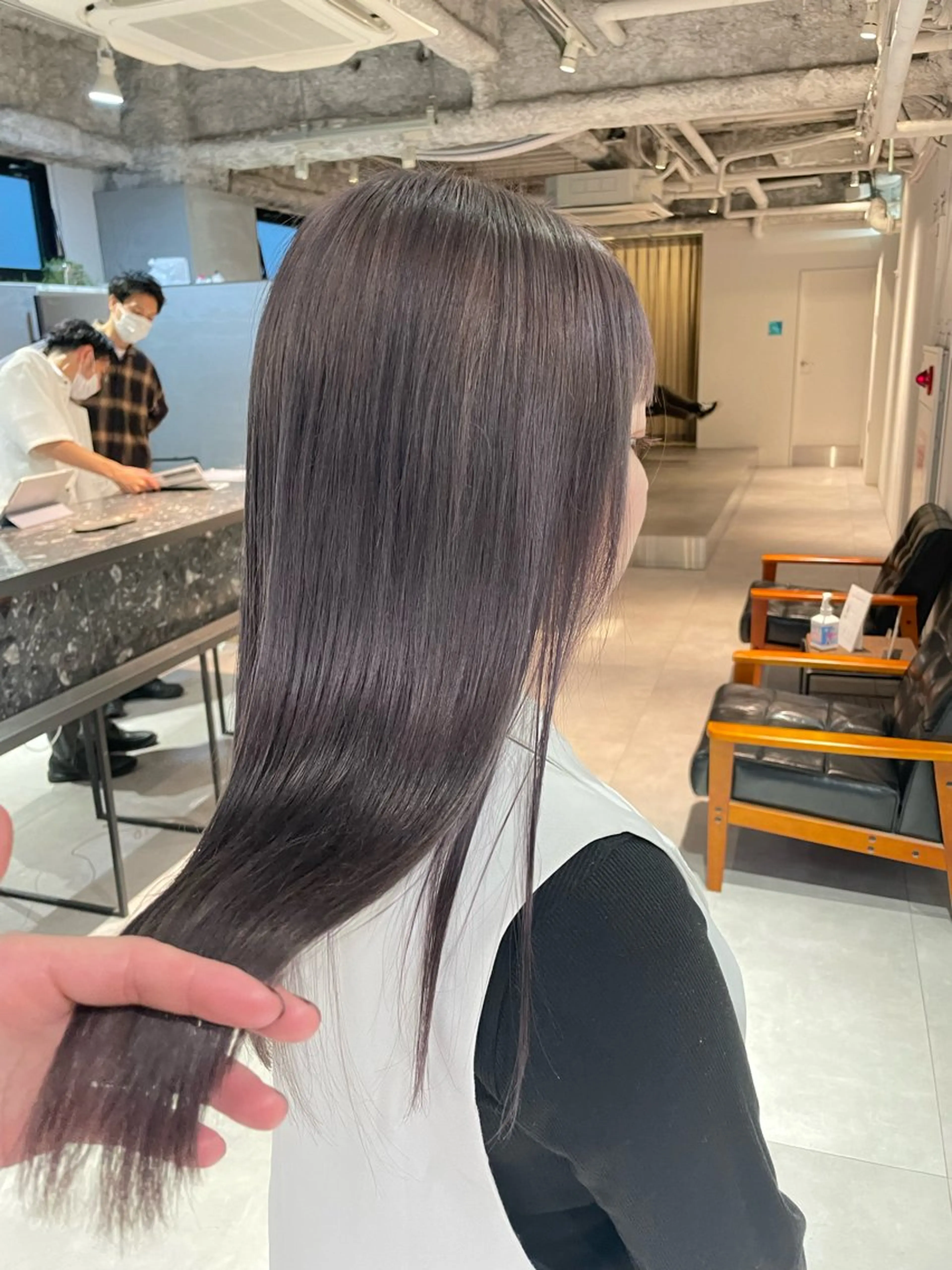 【絹髪カラー🌸】シルキー美髪カラー+艶トリートメント✨の写真