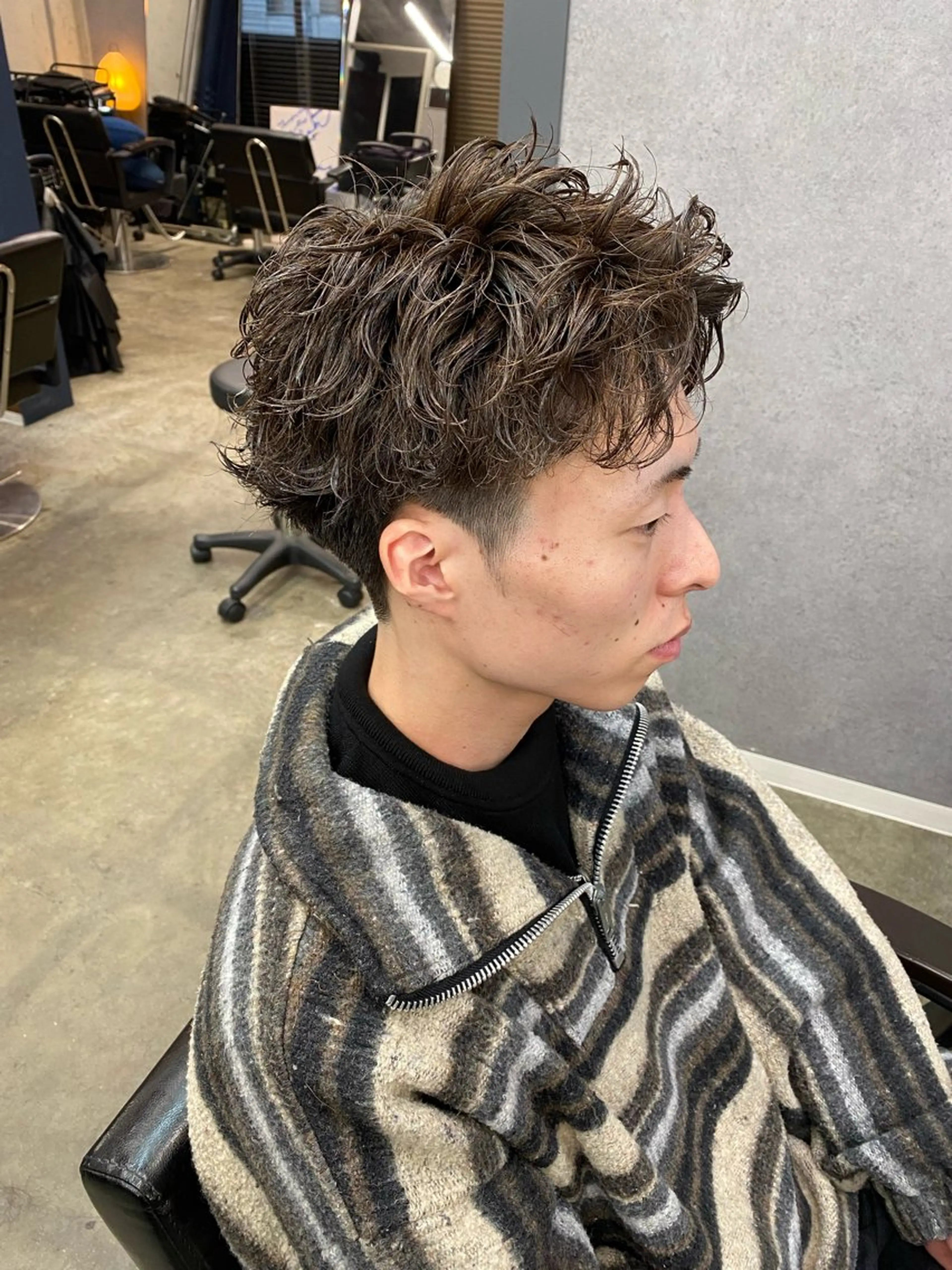 パーマ メンズ メンズパーマ カット パーマ パーマ/ケアブリーチ /博多/YOSUKEのヘアスタイル