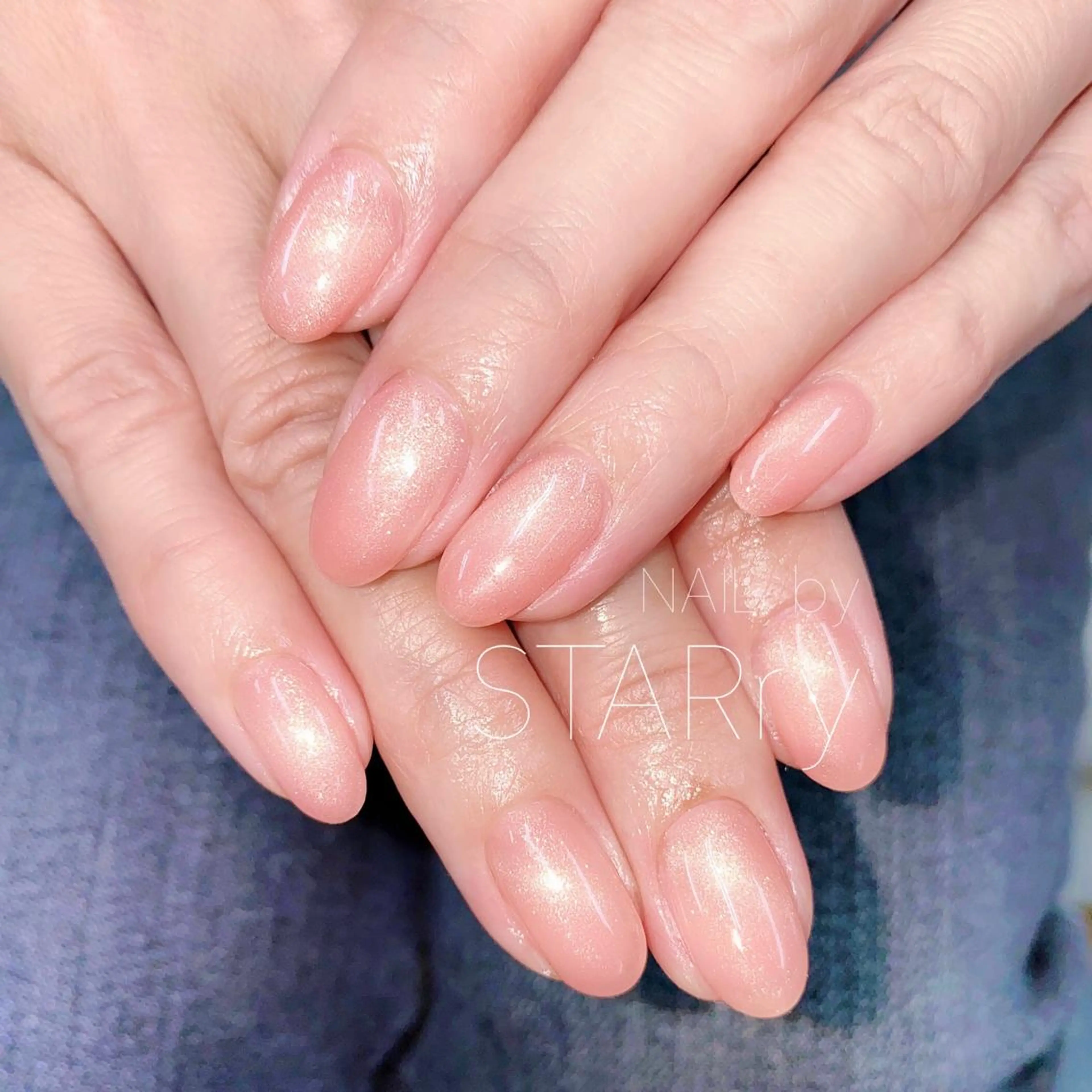 ネイル アートネイル ジェルネイル ニュアンスネイル パラジェル シンプルネイル ハンドネイル NAIL by STARry 川口のネイルデザイン