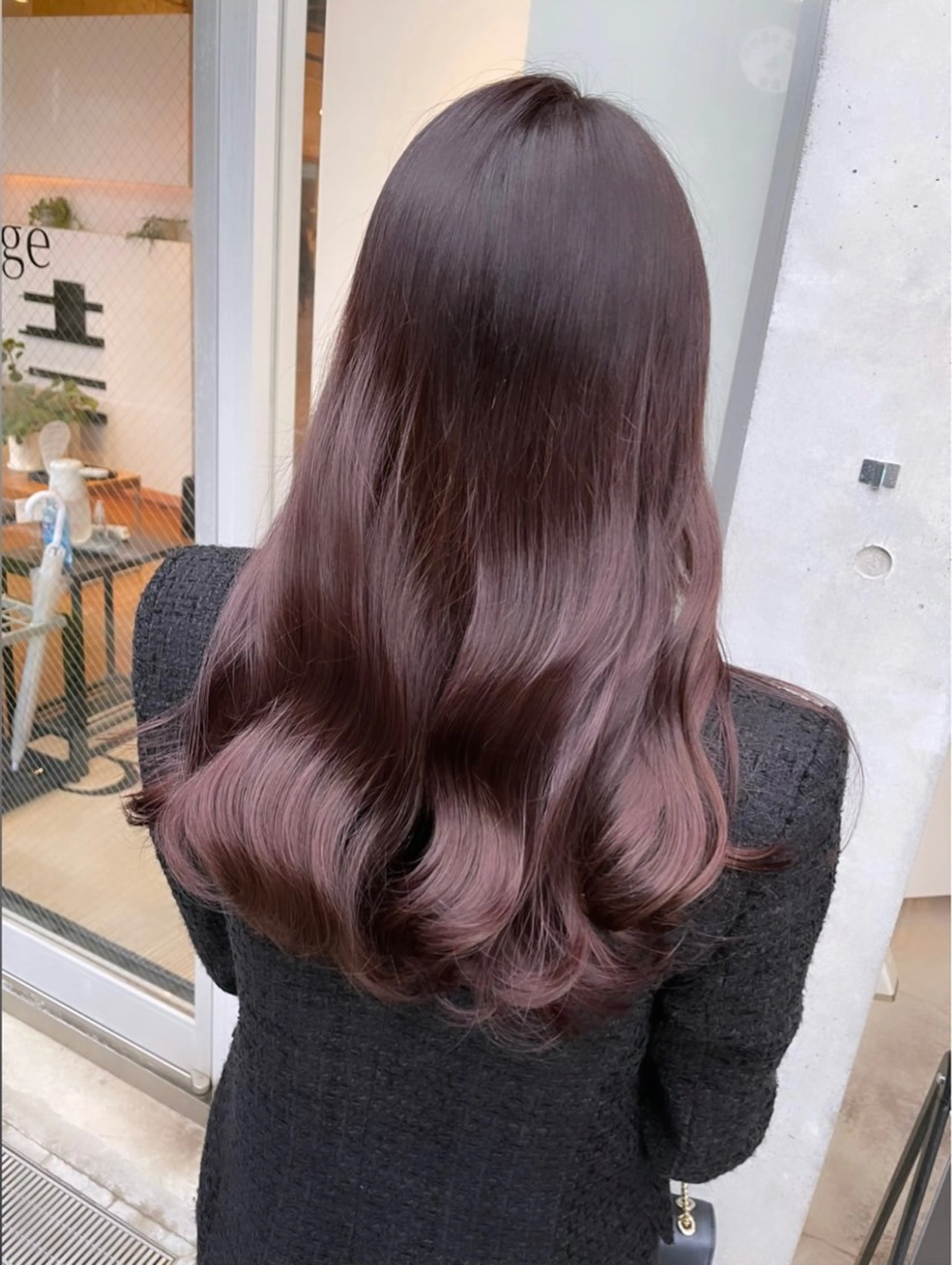 ミディアム カラー ヘアアレンジ ヘアカラー トリートメント 🩶 Kurumi 🩶のヘアスタイル