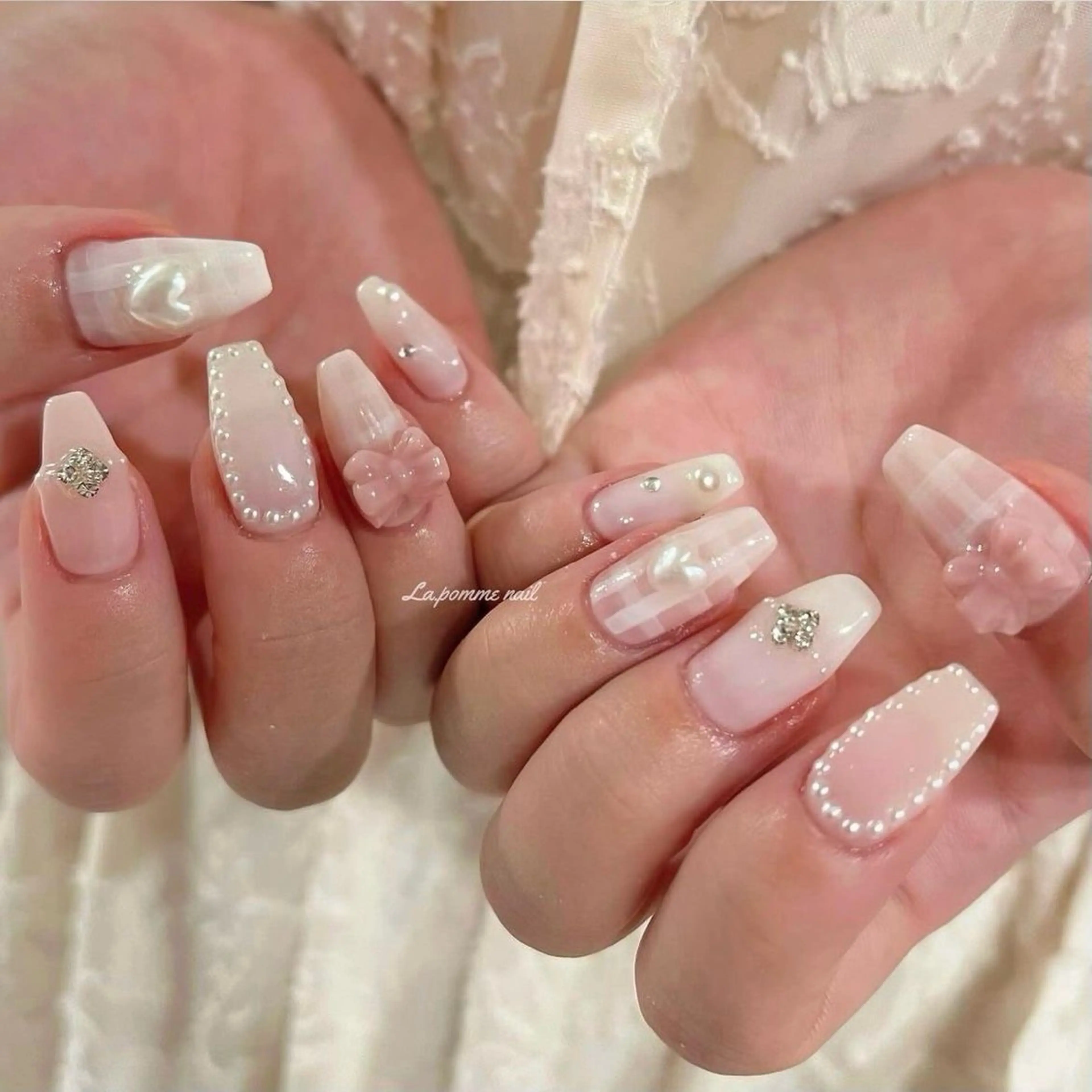 ネイル 長さ出し ハロウィン マグネットネイル ミラーネイル ネイルチップ Lee Nails チップ長さだし専門店のネイルデザイン