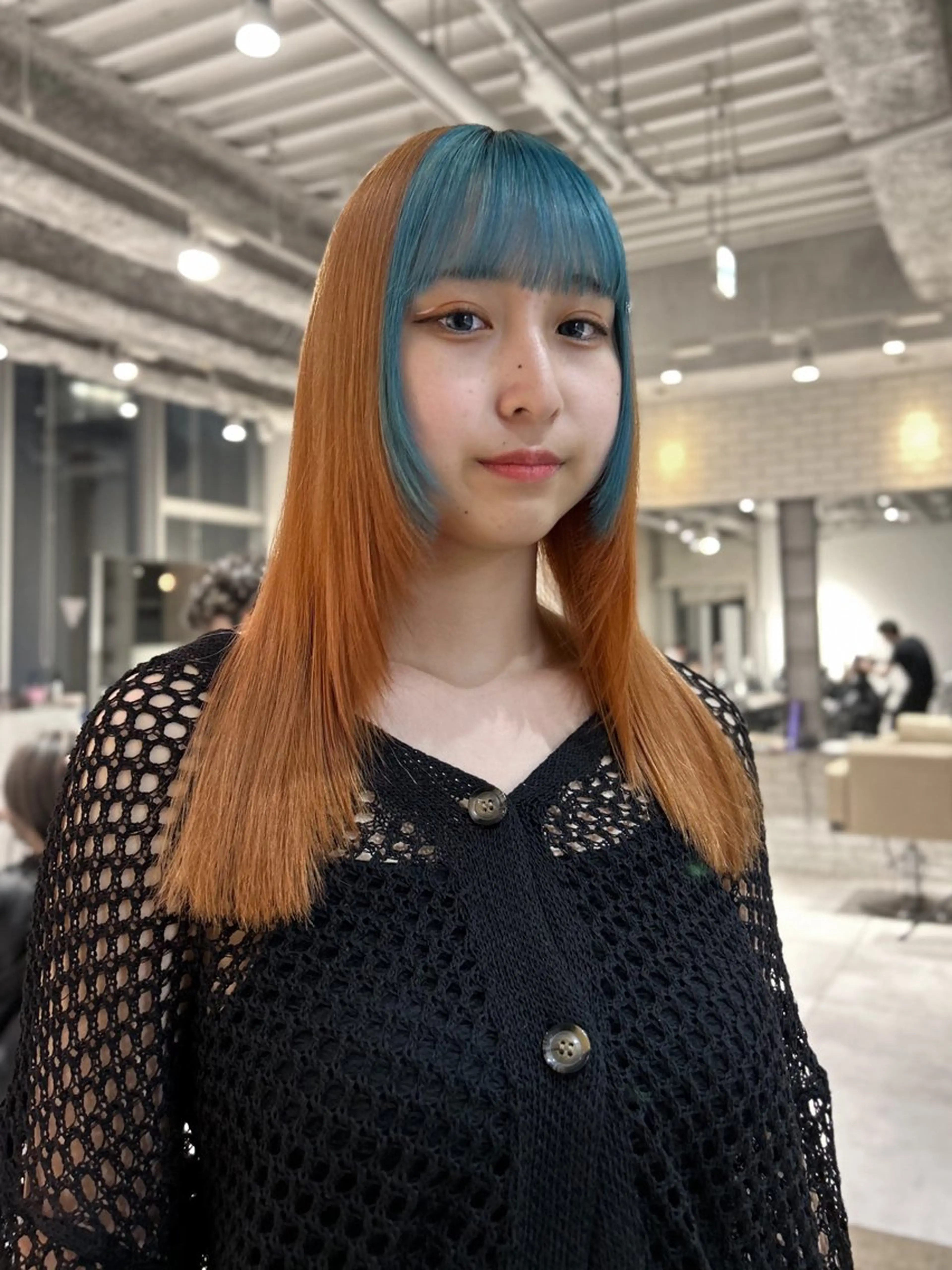ロング カラー Hinata🛸 ハイトーン美容師のヘアスタイル