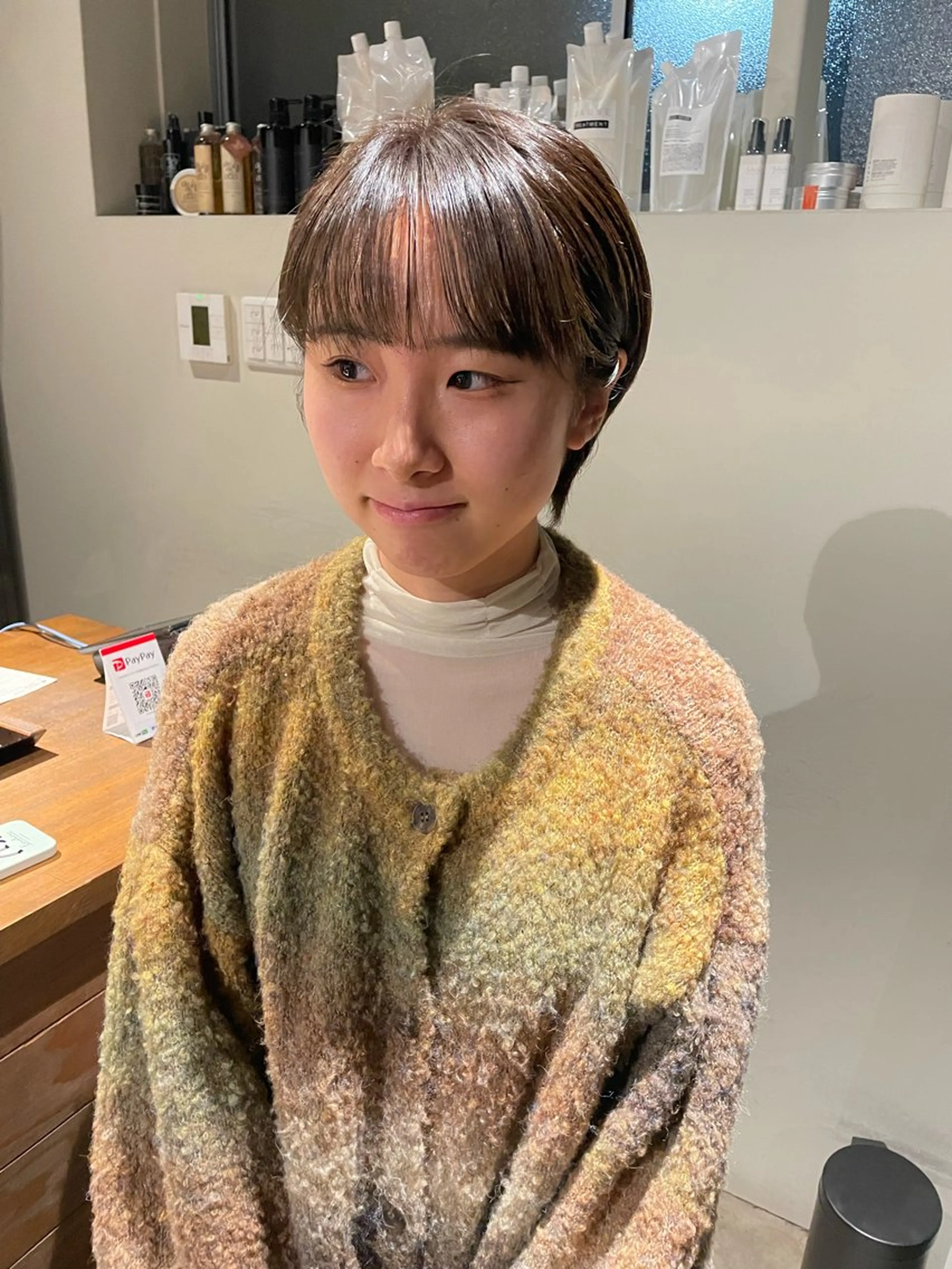 ショート カラー ハナ🌼 梅田/ボブ/パーマのヘアスタイル