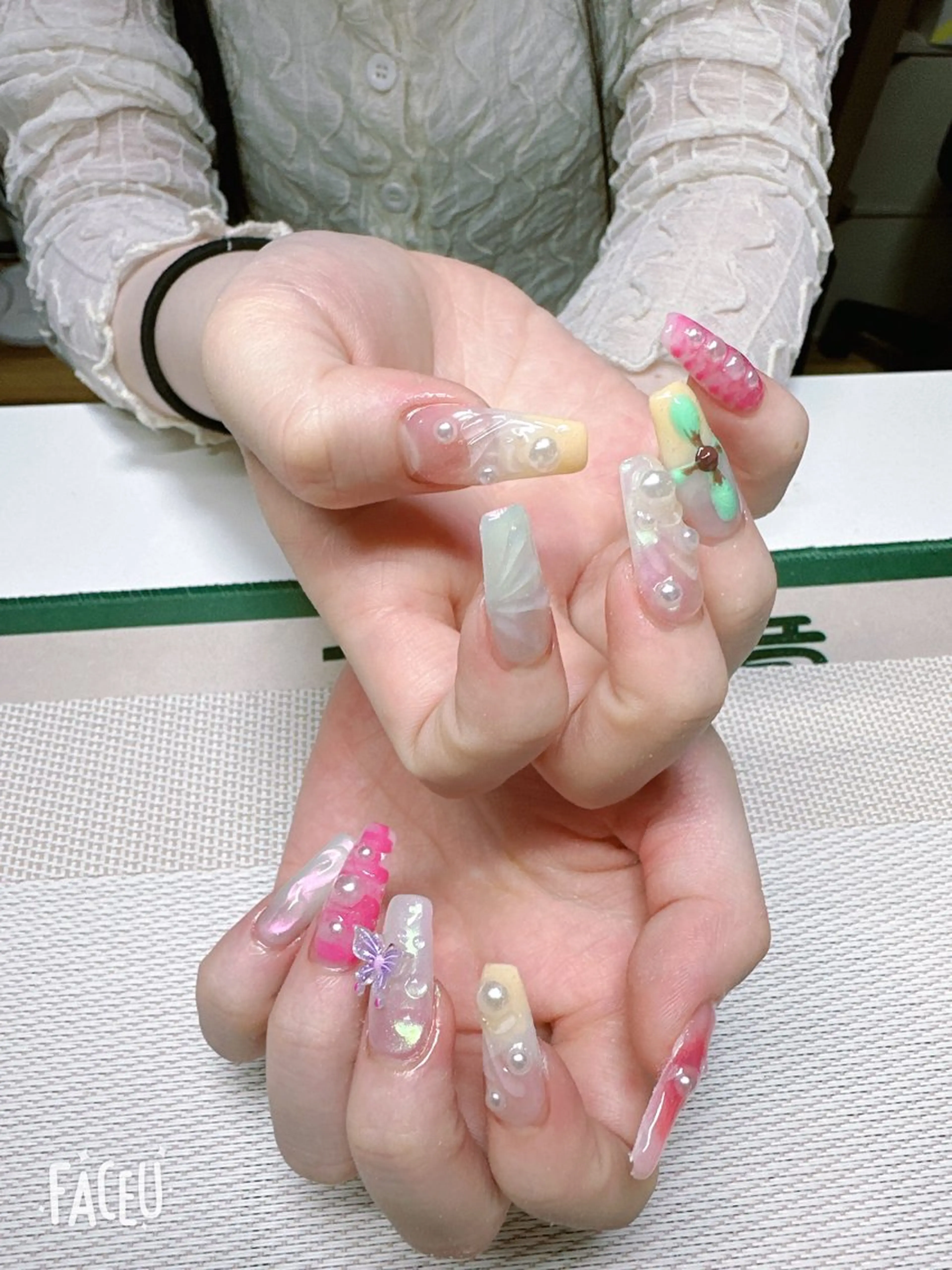 ネイル ハンドネイル Hana&NAILSALON所属・ふ みのネイルデザイン