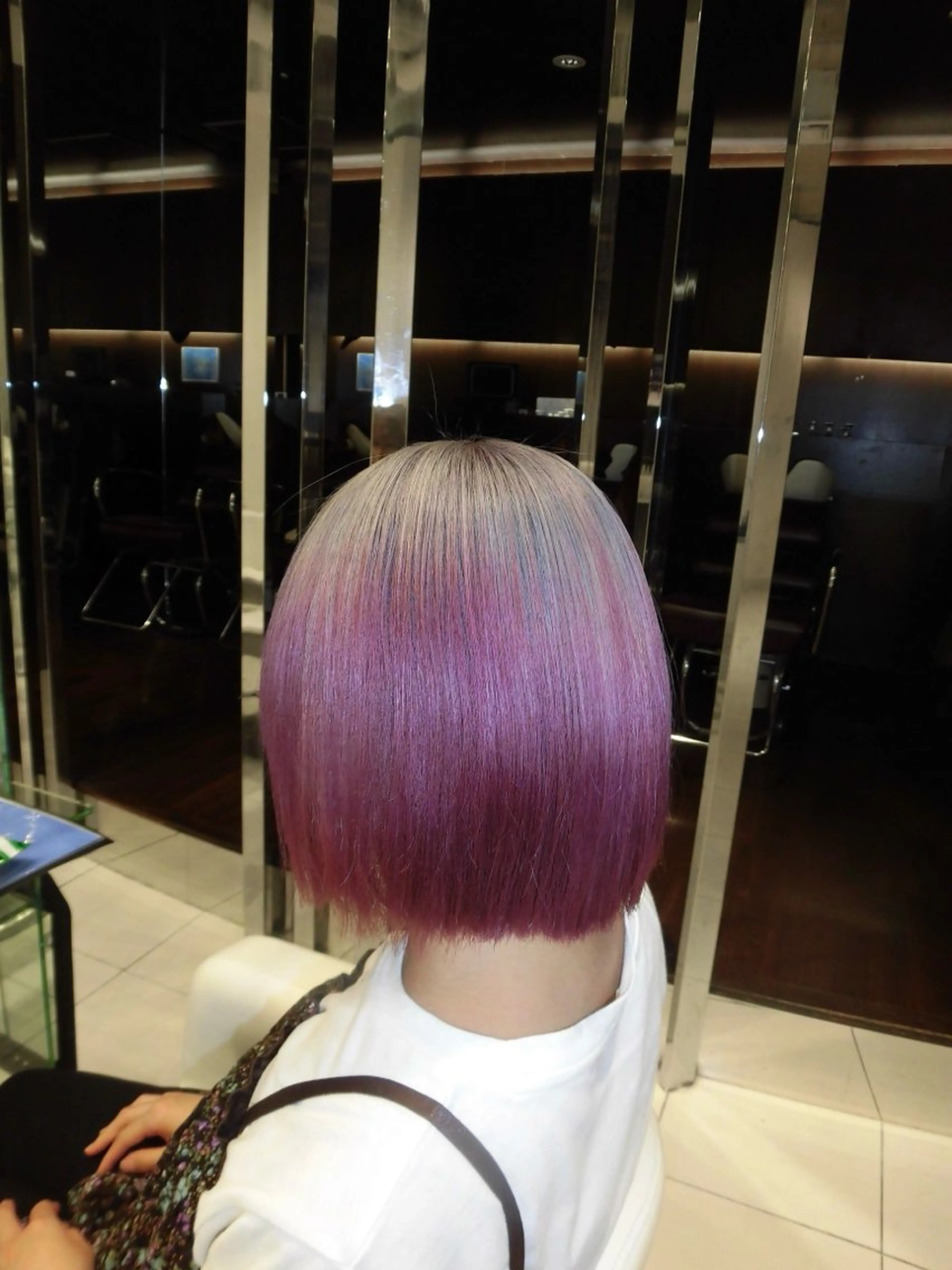 ミディアム 大河 由依のヘアスタイル