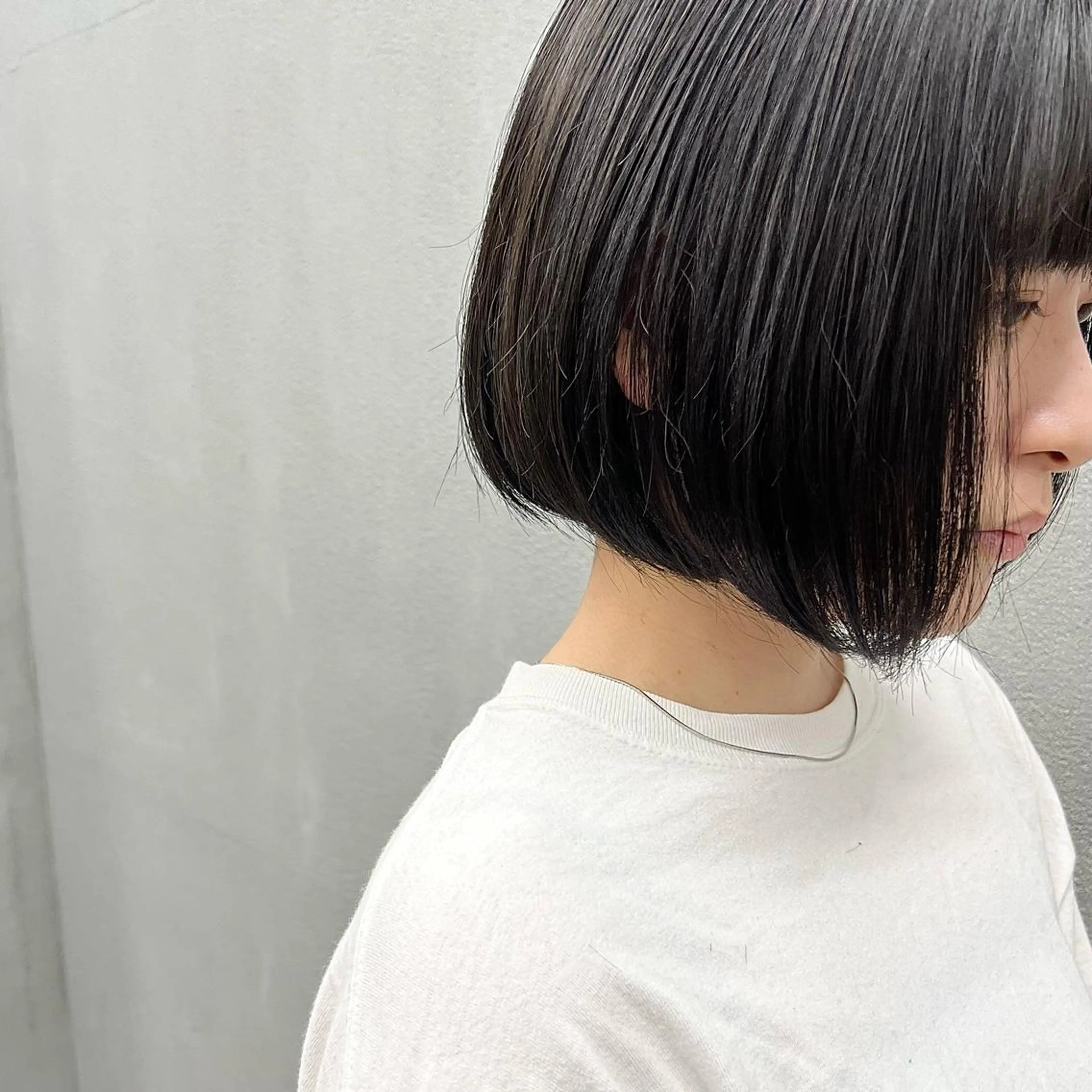 ショート カラー ボブ カット トリートメント 🌱小顔魅せショート 髪質改善カラー/泉綺のヘアスタイル