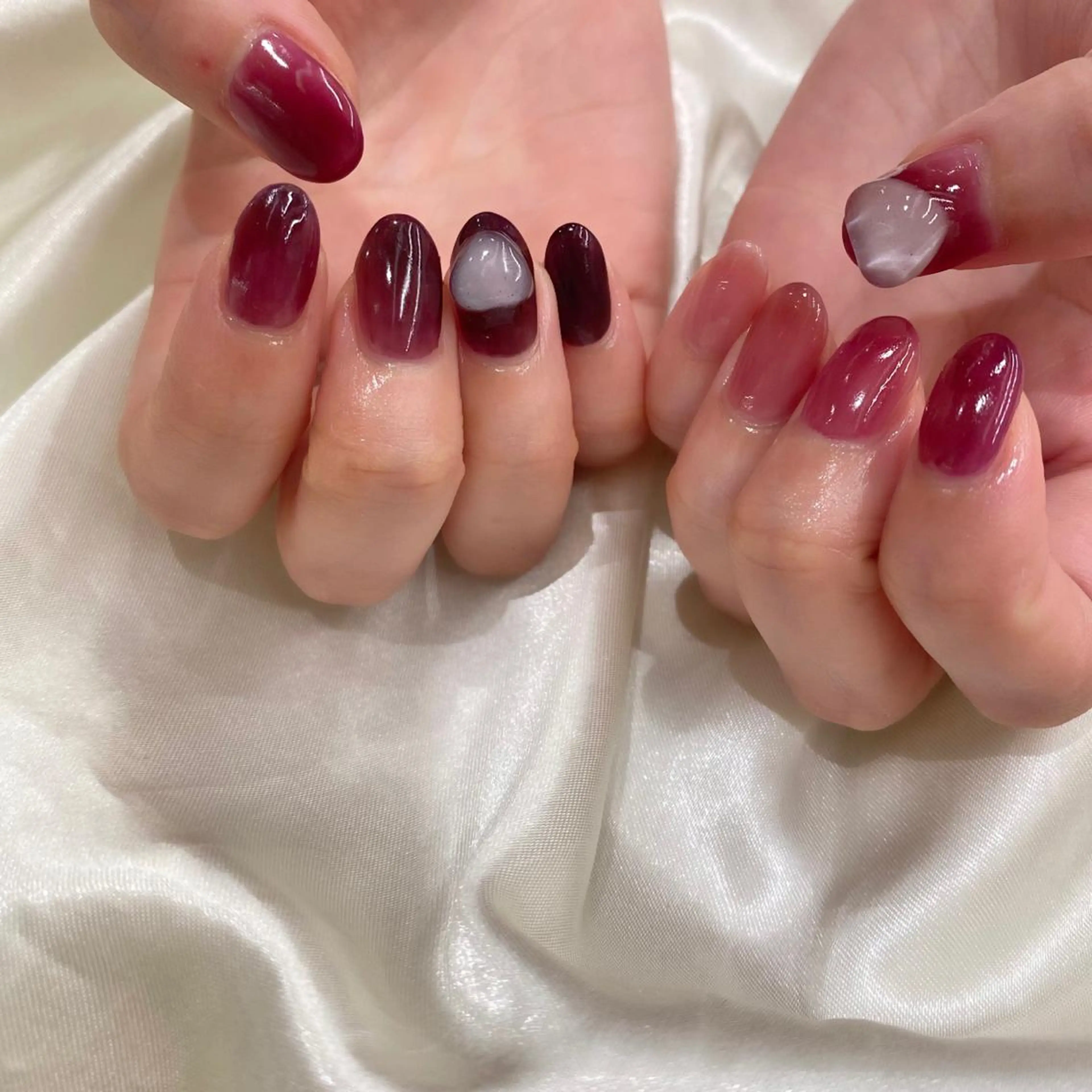 ネイル ハンドネイル Yuriko Omi パラジェル/渋谷のネイルデザイン