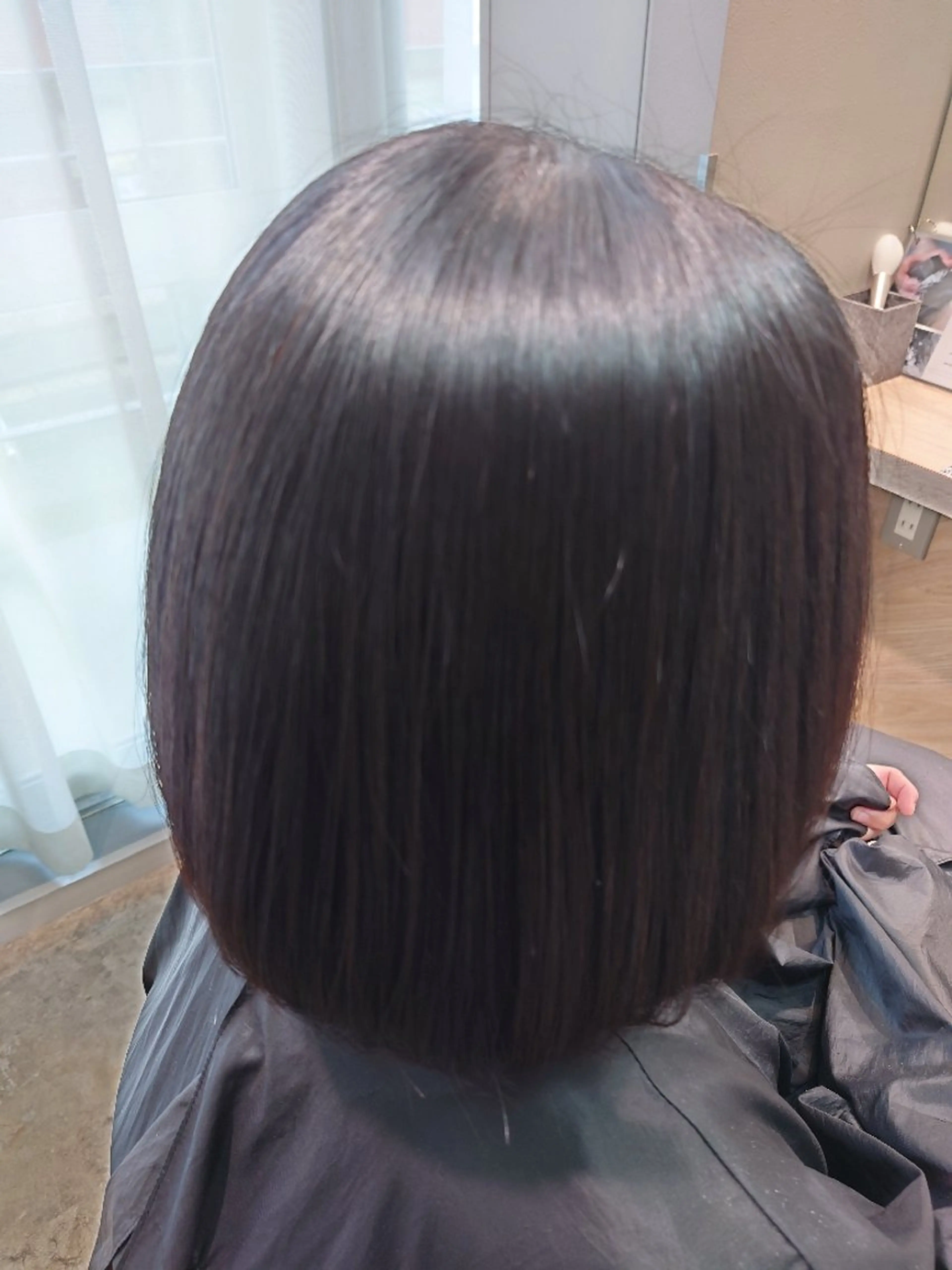 ミディアム 縮毛矯正 縮毛矯正✨艶髪　 シノハラ✨髪質改善のヘアスタイル