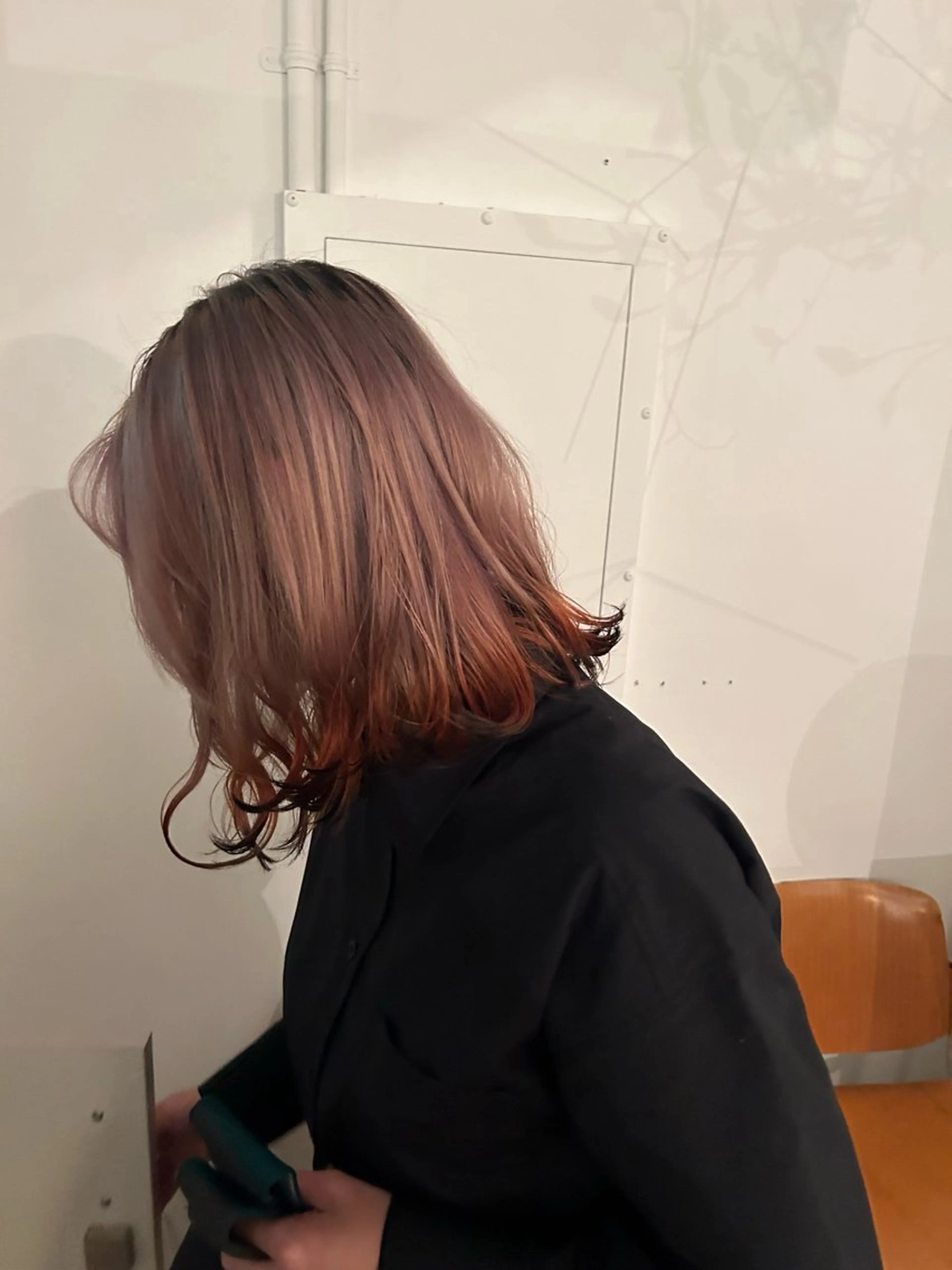 セミロング カラー 狐カラー Terve. 水野 菜々香のヘアスタイル