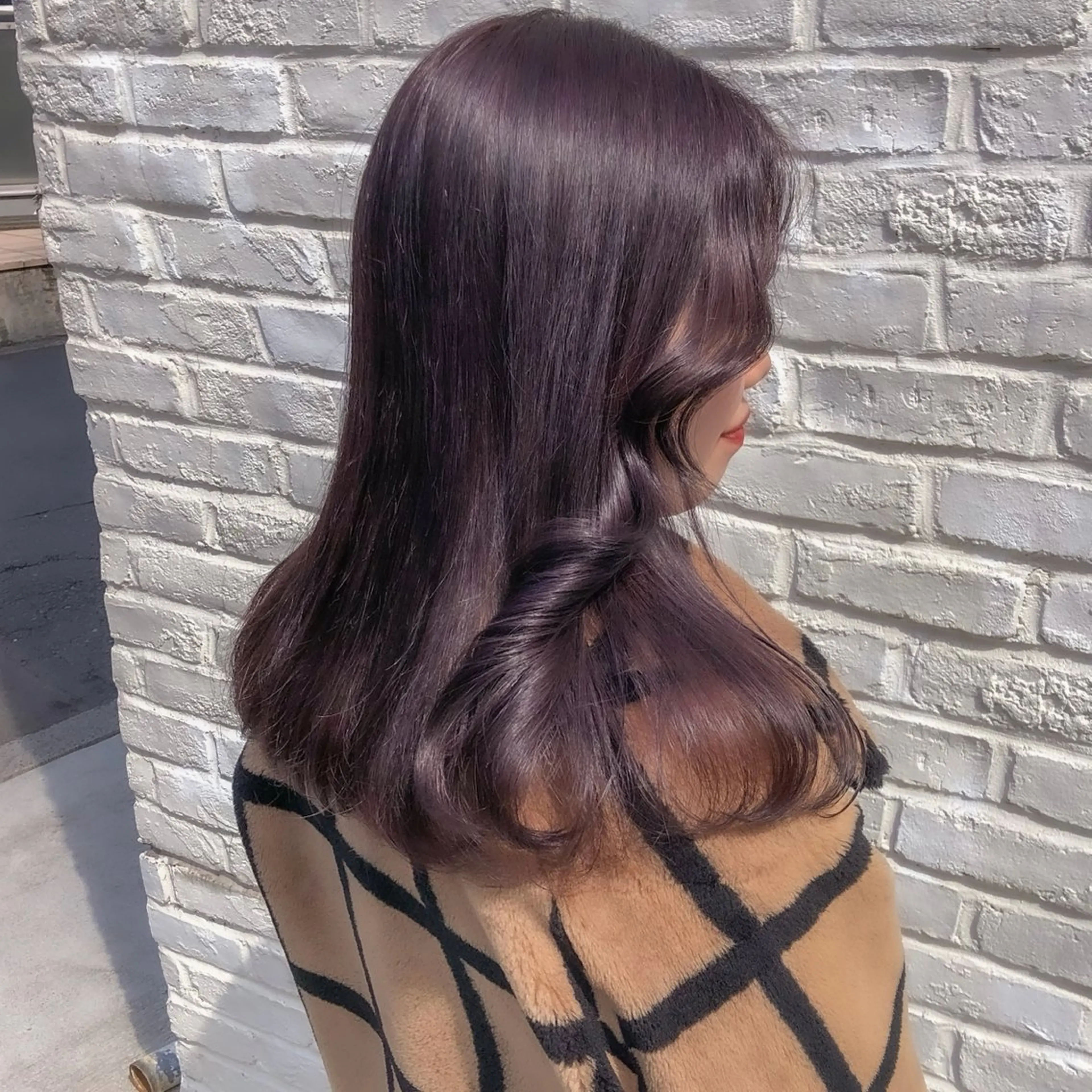 ミディアム カラー ヘアアレンジ 💗💗韓国レイヤー yu-ki💗💗のヘアスタイル