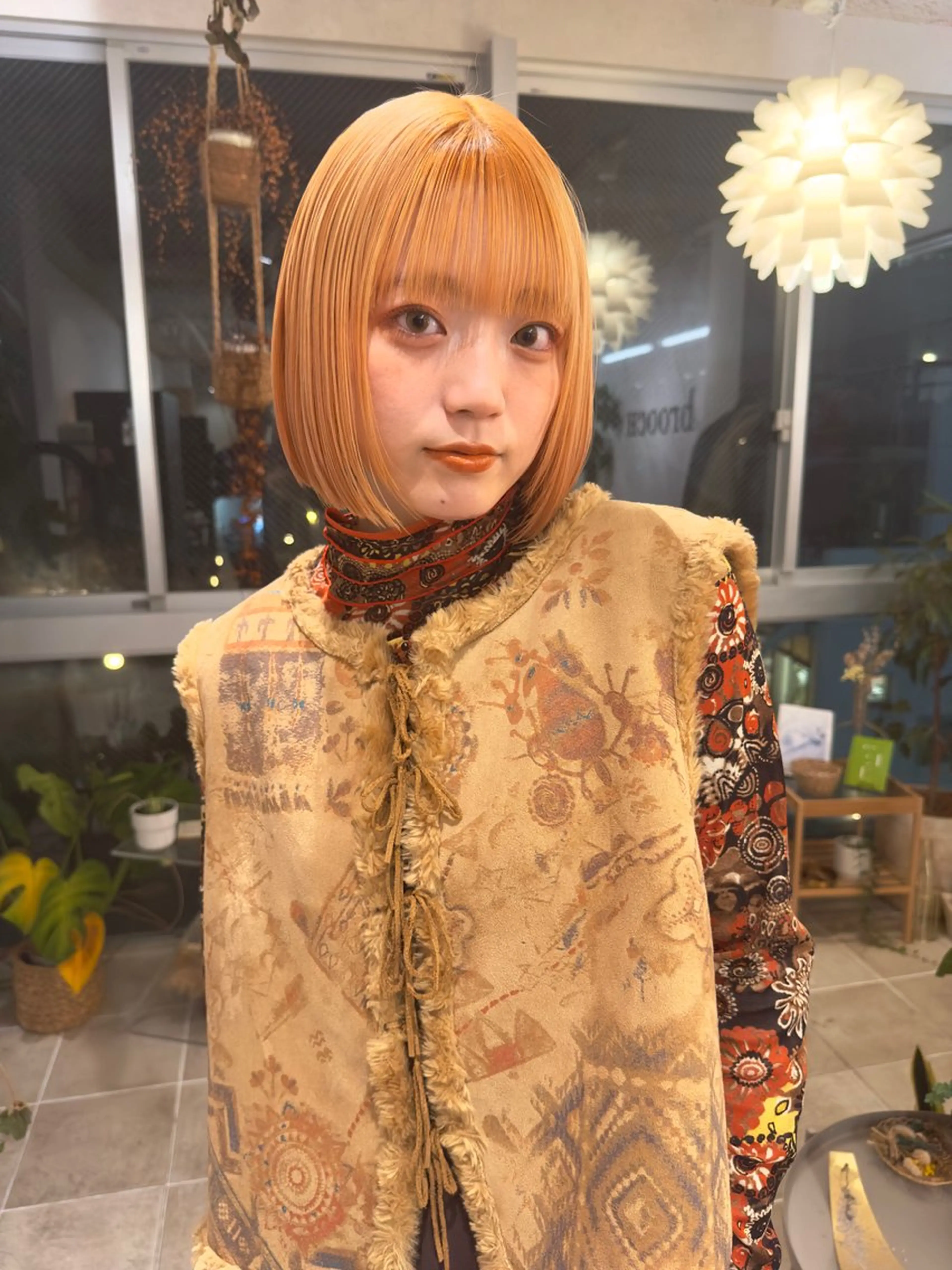 ダブルカラー＋カット+ケアトリートメントの写真