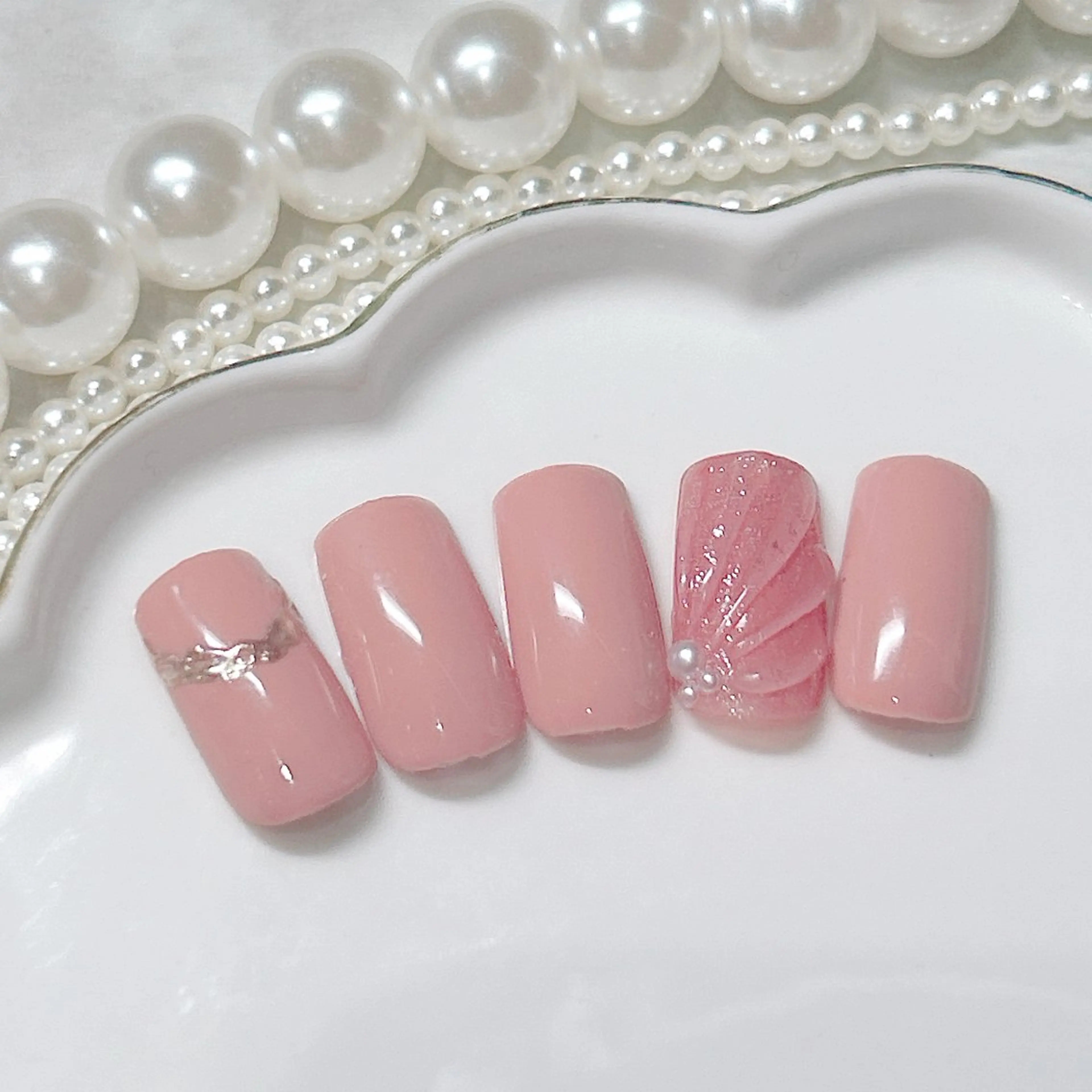 ネイル フットネイル ジェルネイル マグネットネイル パラジェル 松宮 理歩のネイルデザイン