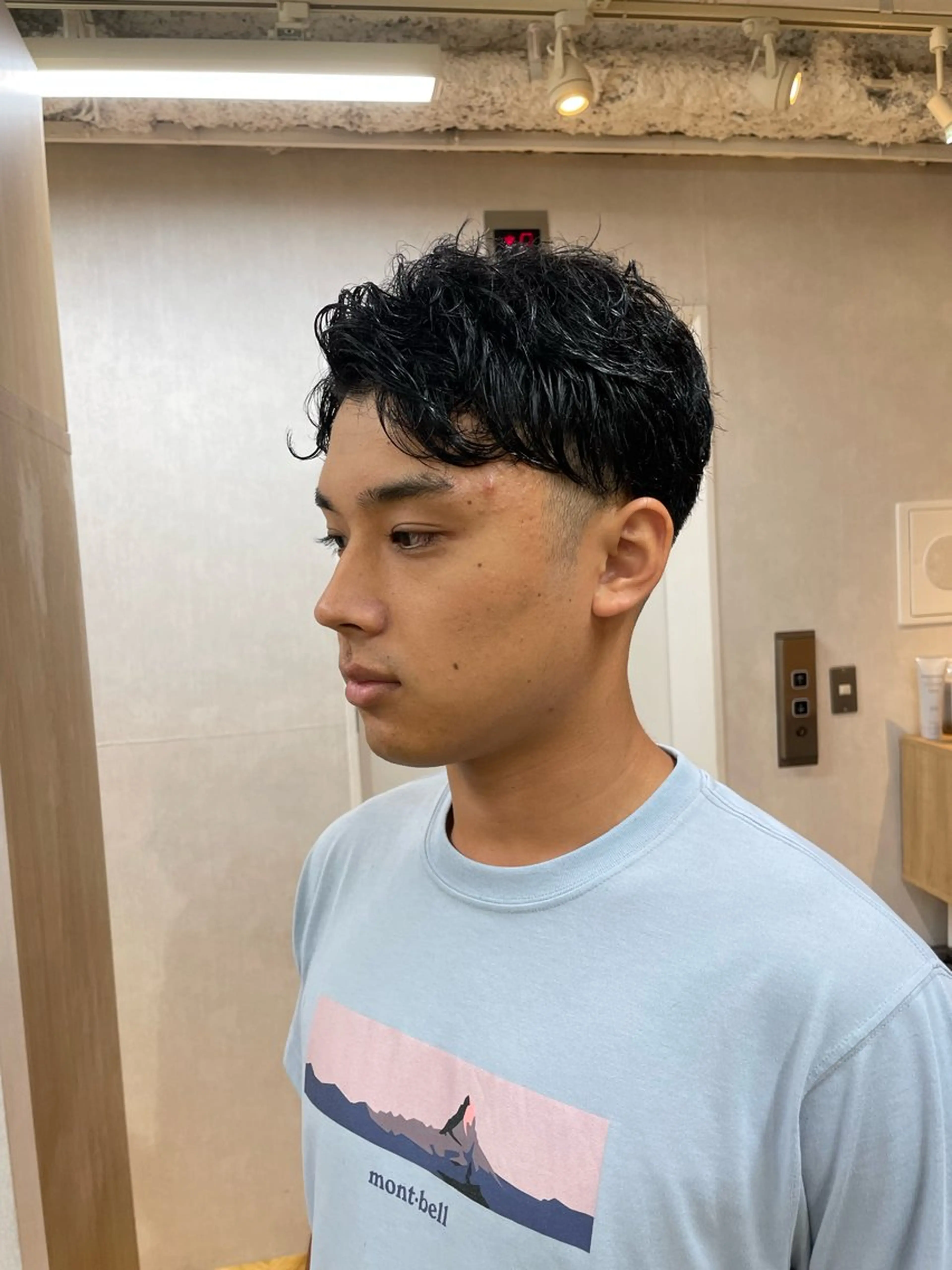 メンズ 為近日向子🐥暖色 💘顔周りカット🌈のヘアスタイル