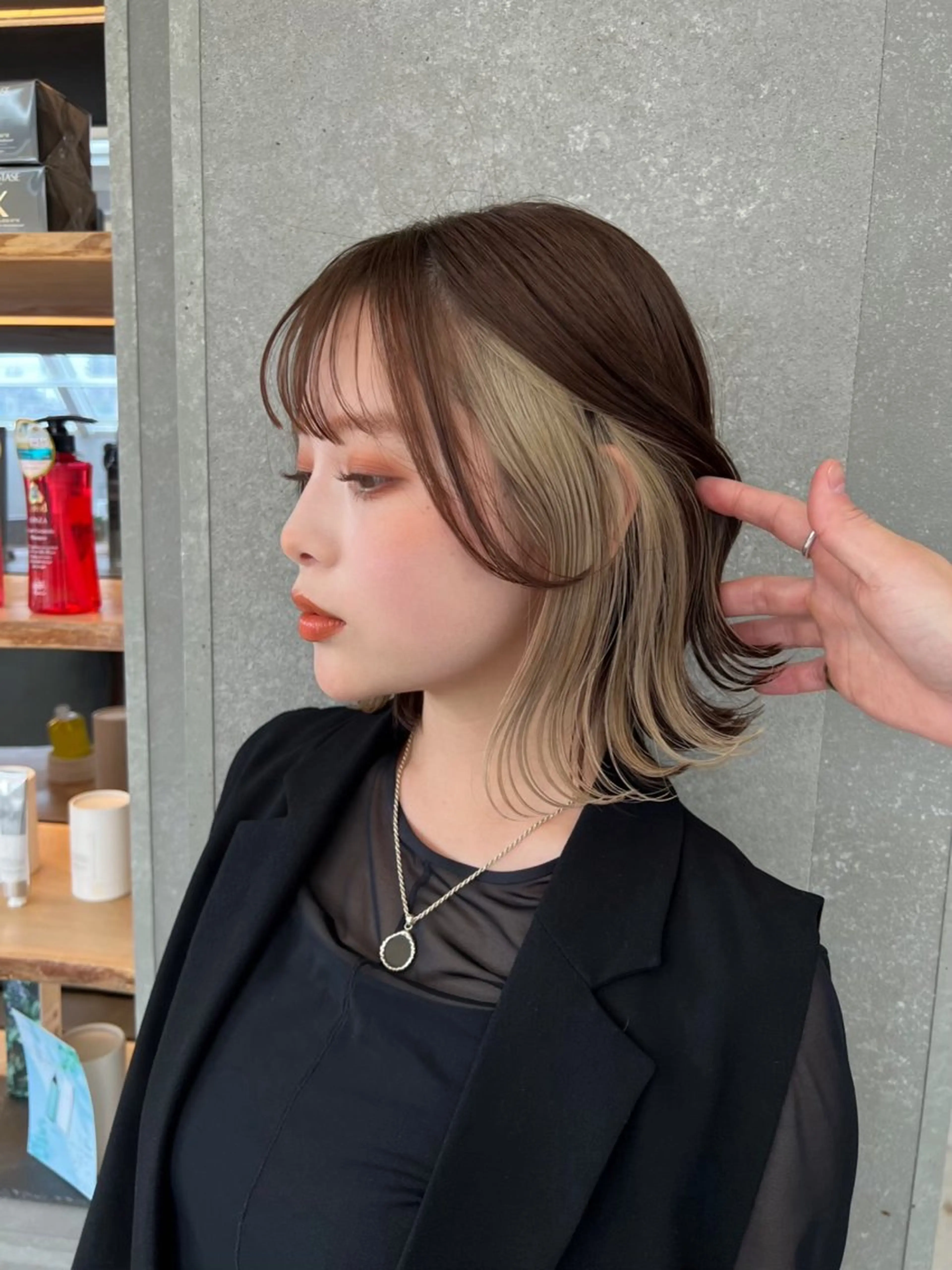 ショート カラー 韓国ヘア/艶カラー /田中悠佑のヘアスタイル