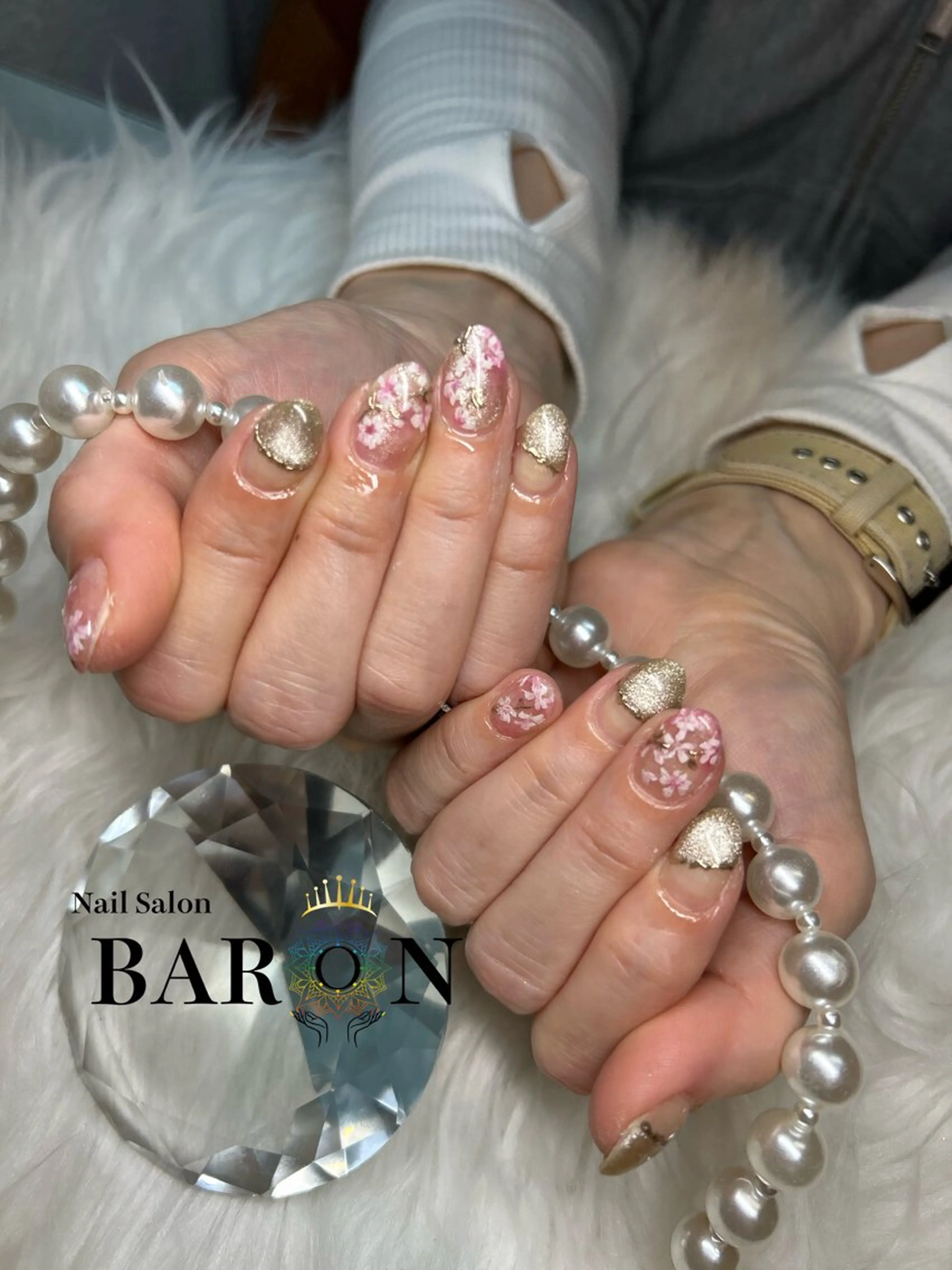 ネイル 春ネイル BARON AIMIのネイルデザイン
