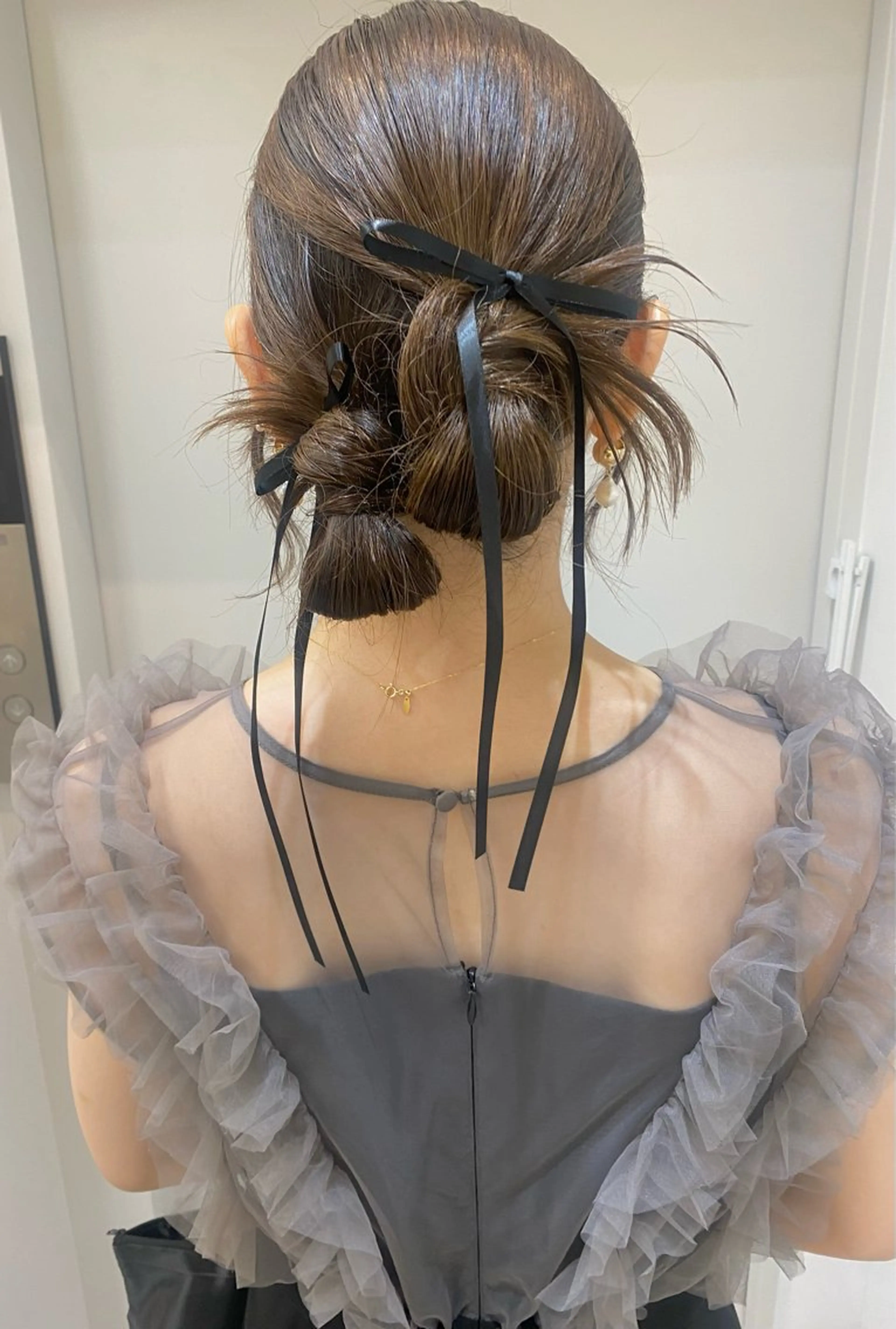 セミロング ヘアセット ma naのヘアスタイル