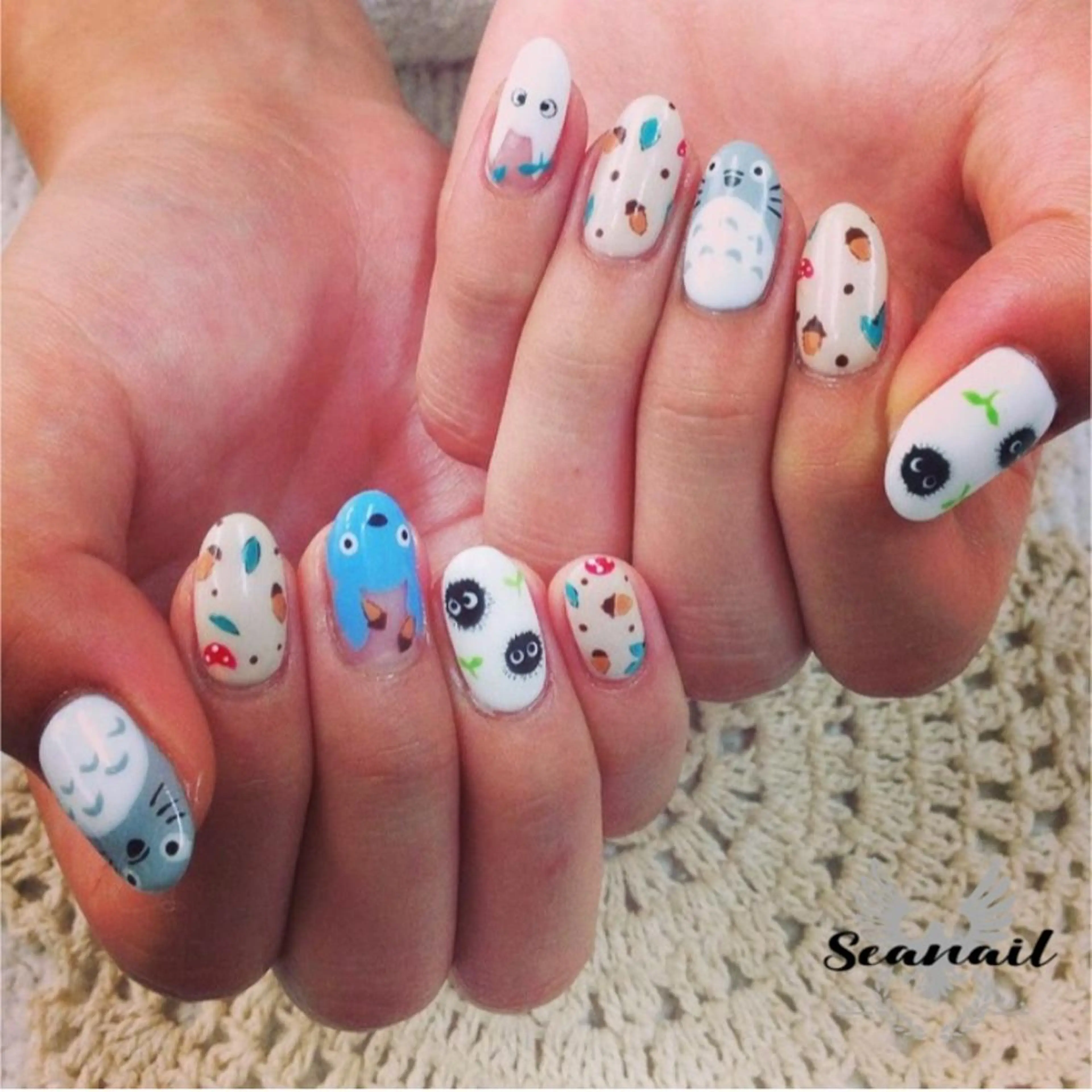 ネイル 小尾 栞のネイルデザイン