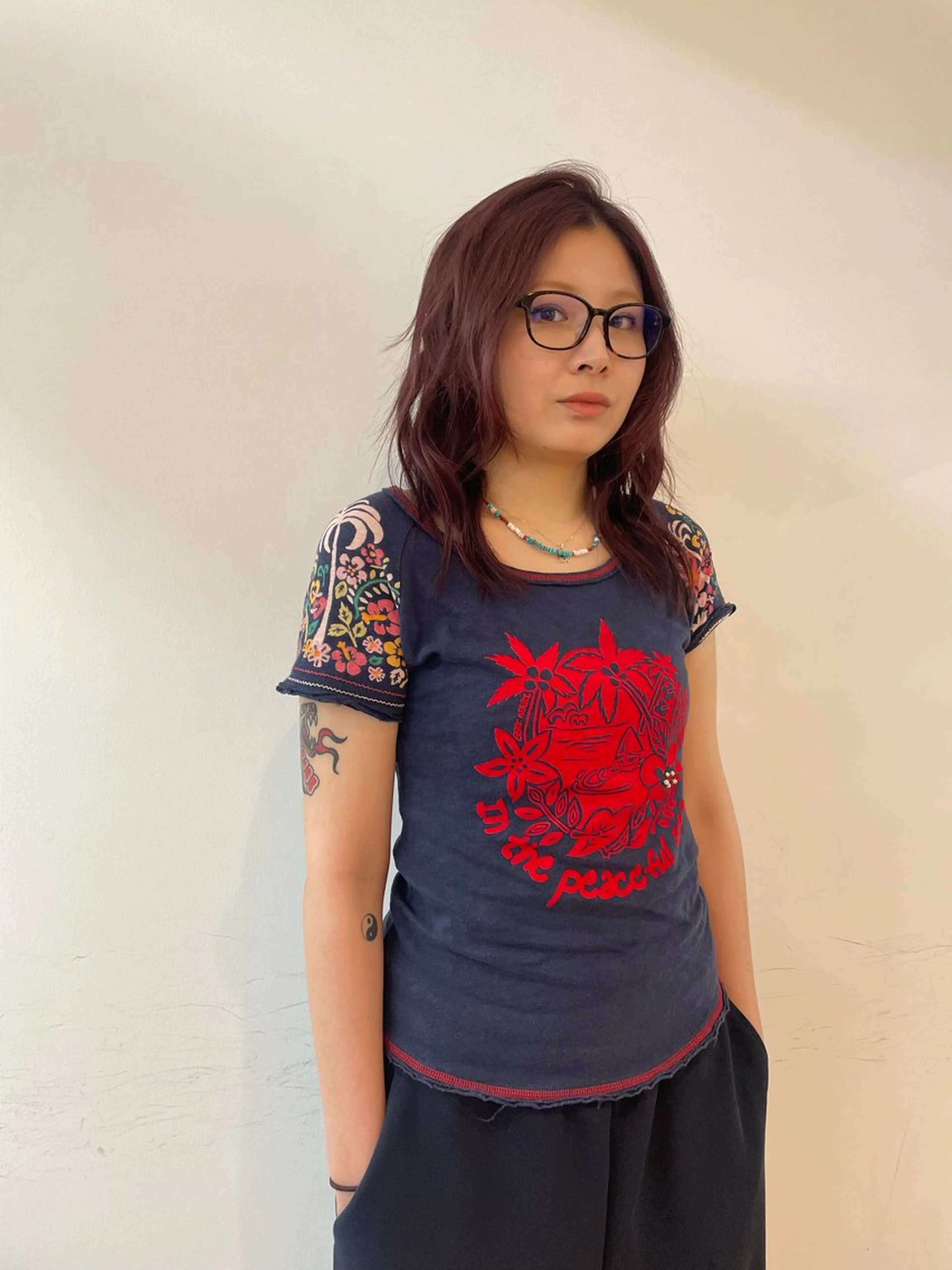 カラー ブラウンカラー レッドカラー ハイトーン/レイヤー 🌸さくらのヘアスタイル