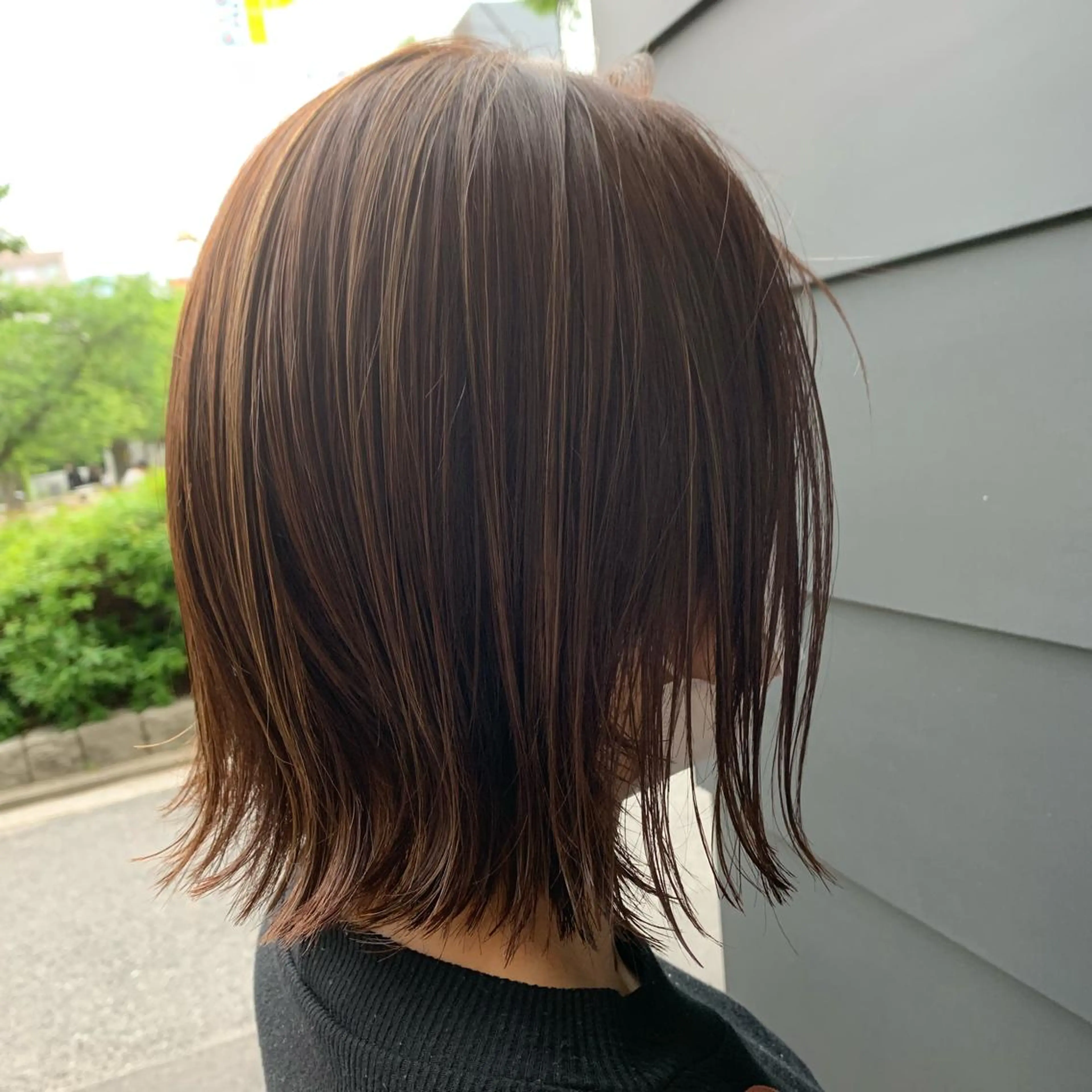 ミディアム カラー パーマ STYLE袋町店 赤畠達弥のヘアスタイル