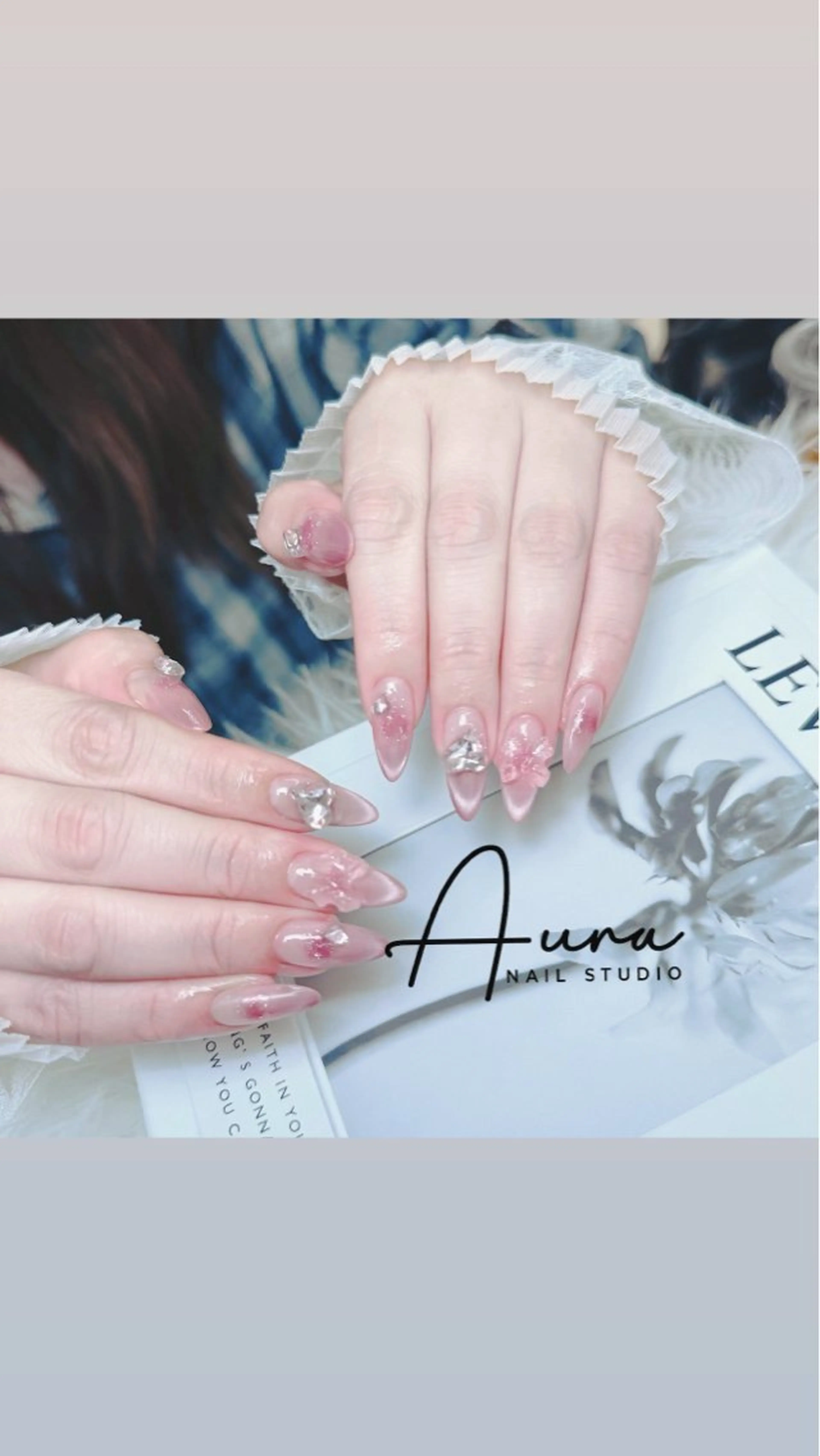 ネイル ハンドネイル Aura Nail Studioのネイルデザイン