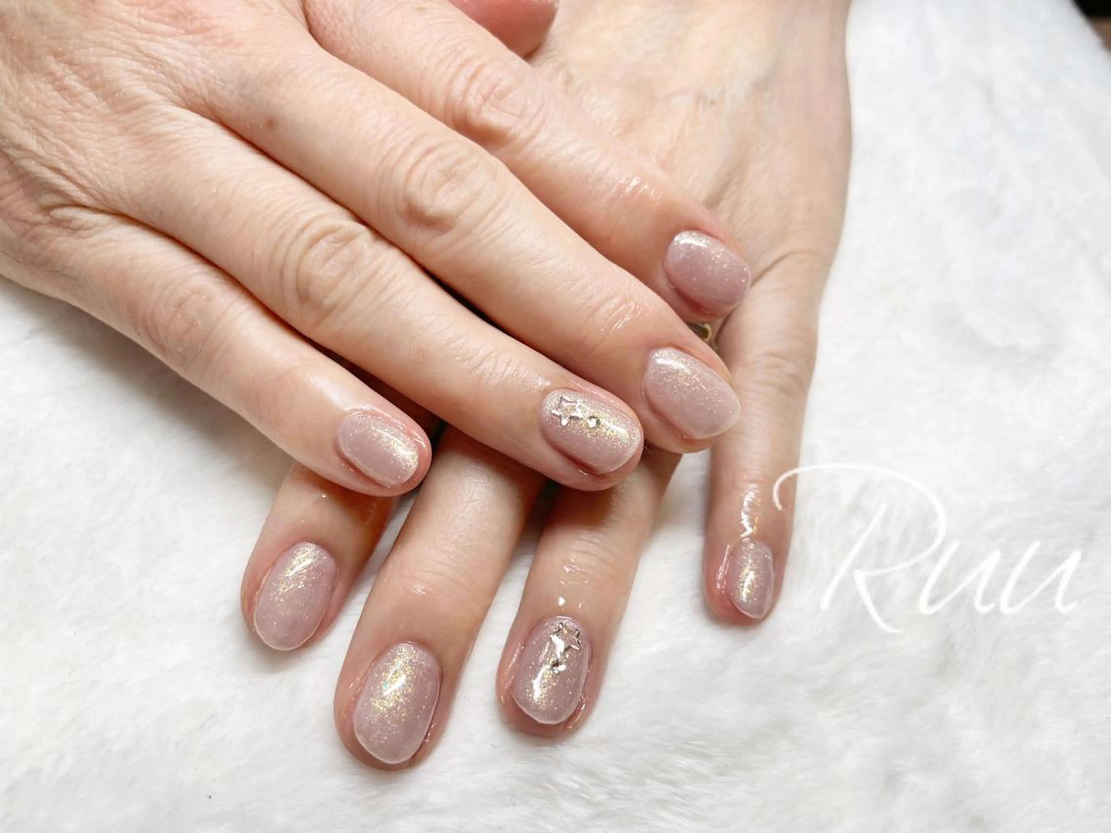 ネイル アートネイル フットネイル フレンチネイル キラキラネイル 韓国ネイル Nail salon Ruuのネイルデザイン