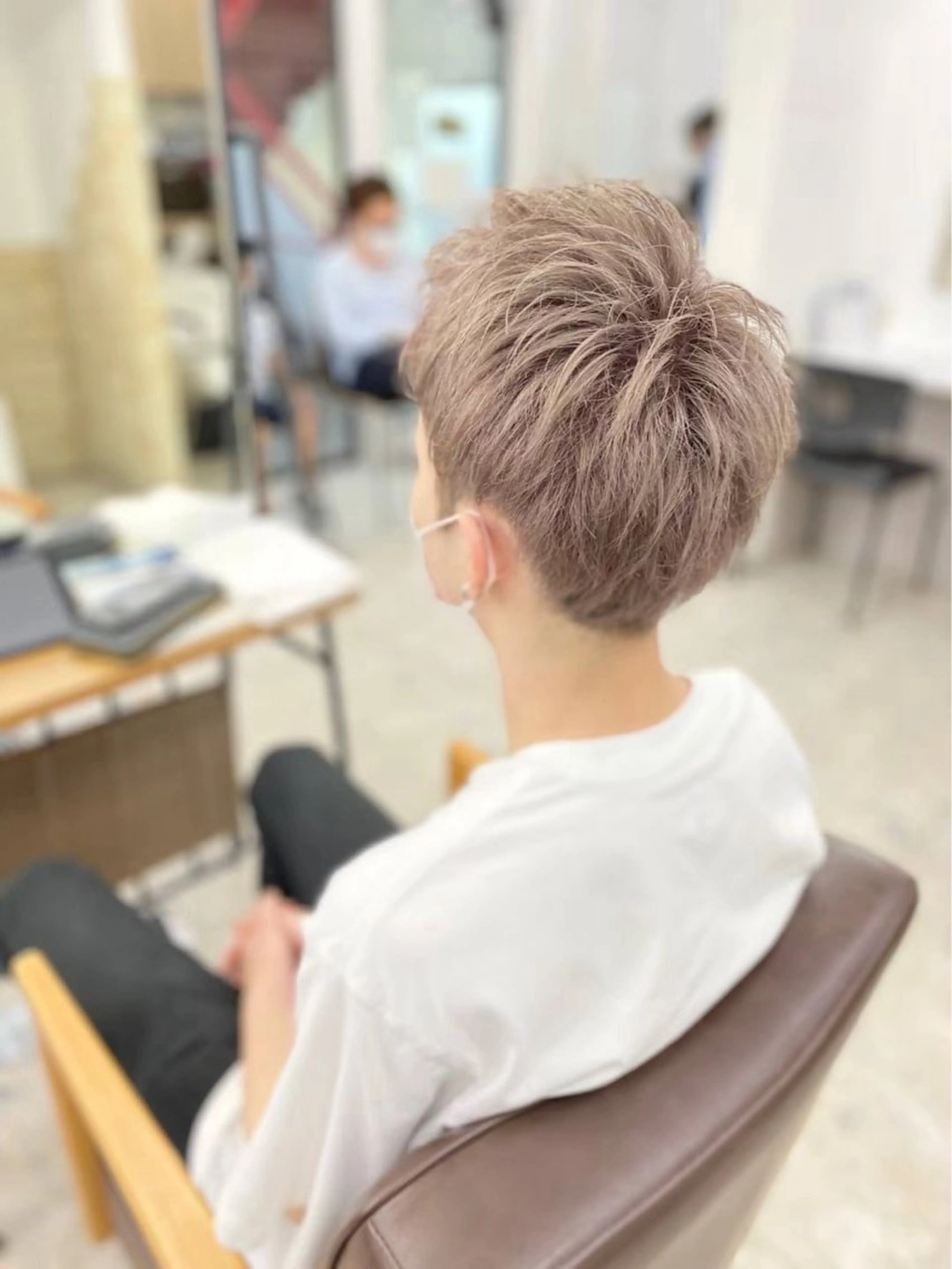 メンズ 男性女性カットモデル 募集中西郷桃代のヘアスタイル