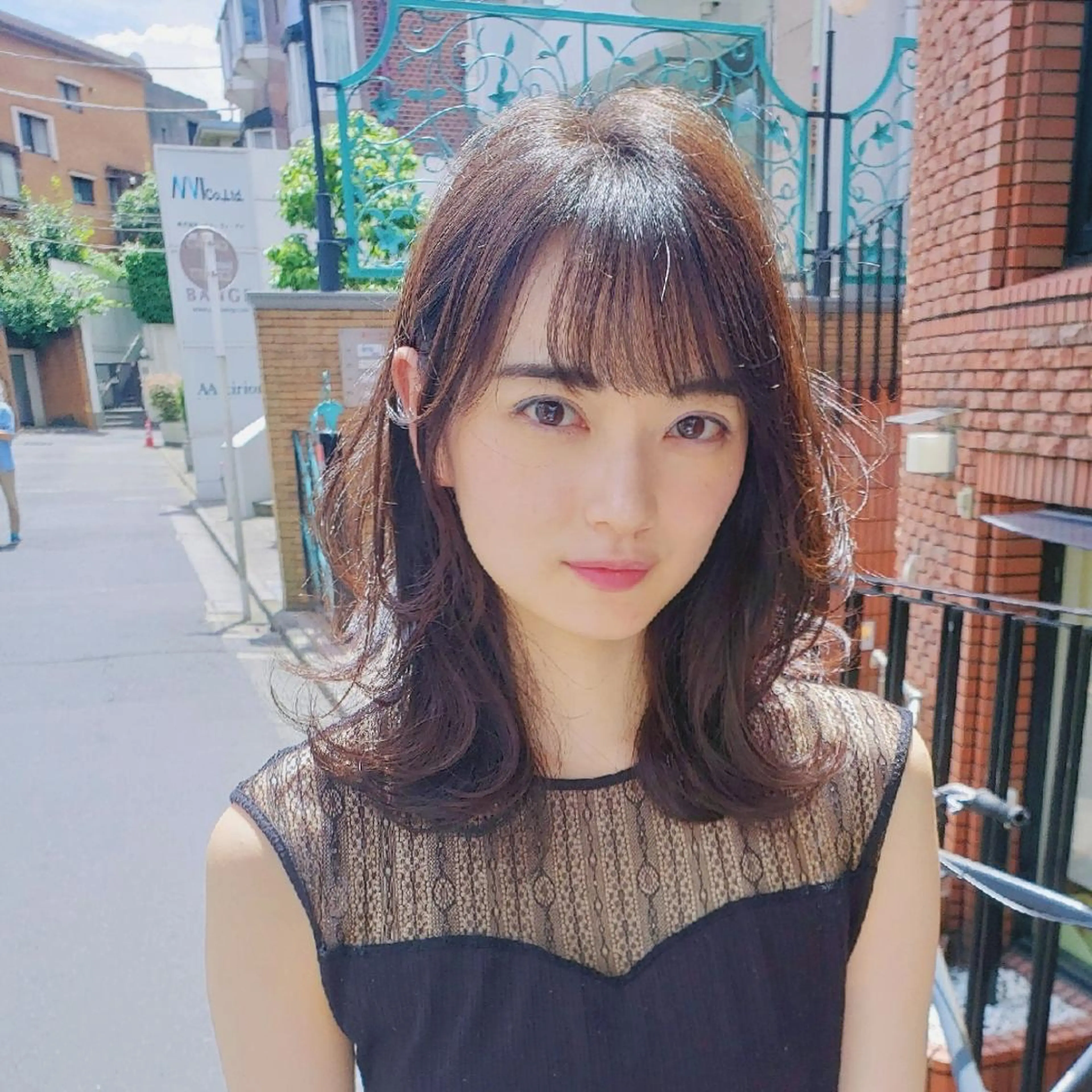 セミロング [店長]カラーが好評 　小林のヘアスタイル