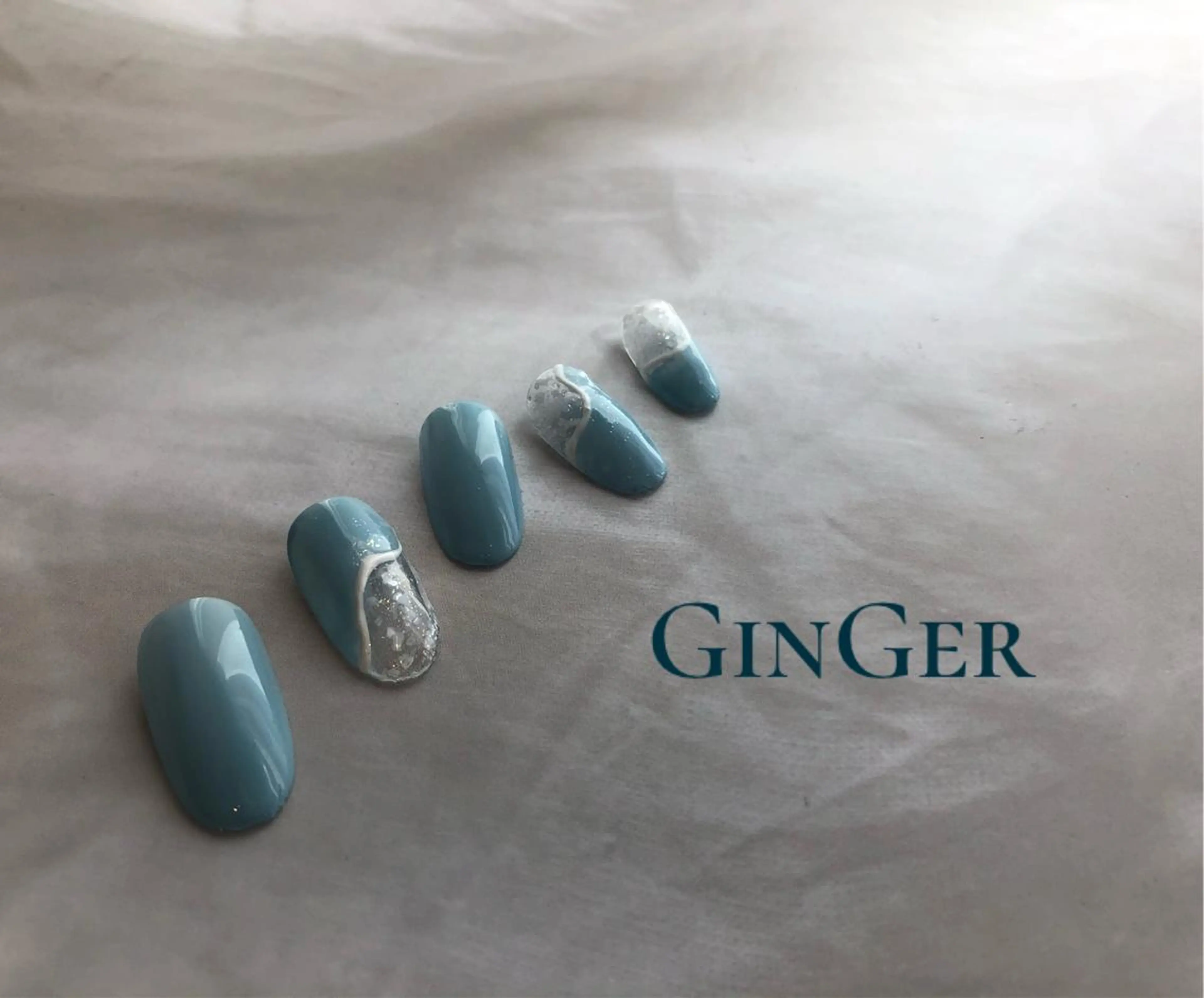 ネイル フットネイル ginger nail&spaのネイルデザイン