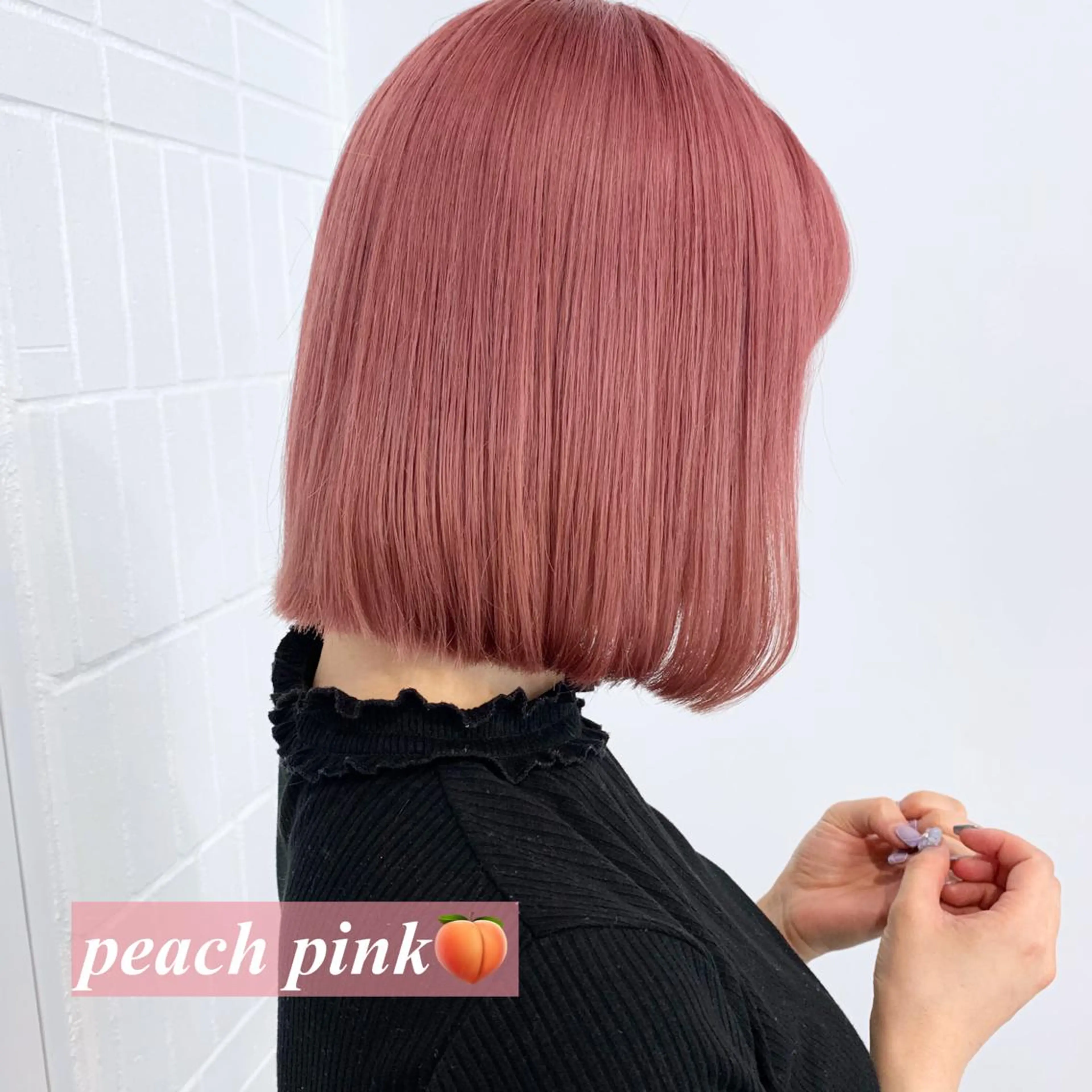 ミディアム カラー レイヤー×グレージュ /ピンク🩷mioのヘアスタイル