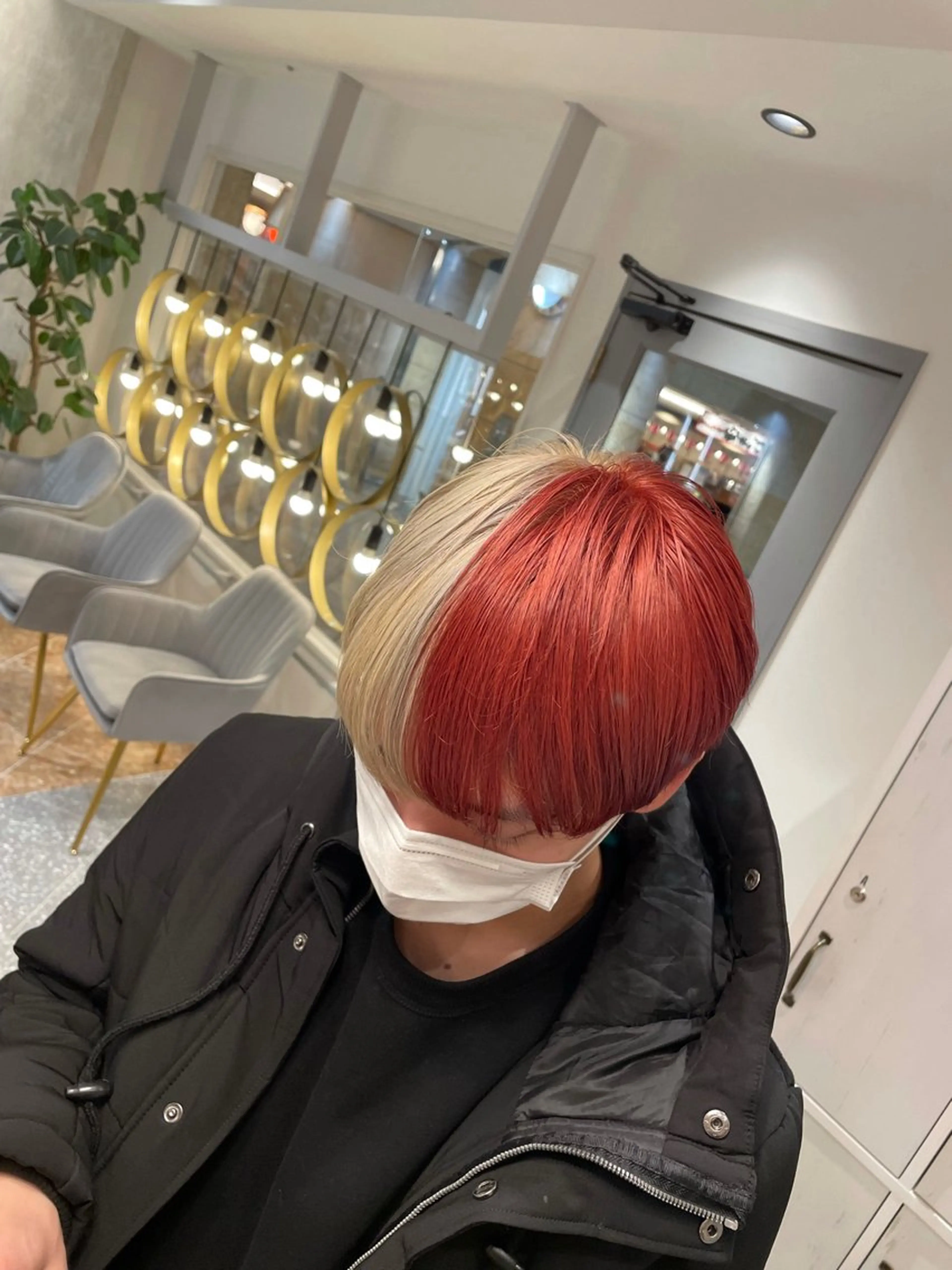 メンズ 髪質改善ストレート オルメントのヘアスタイル