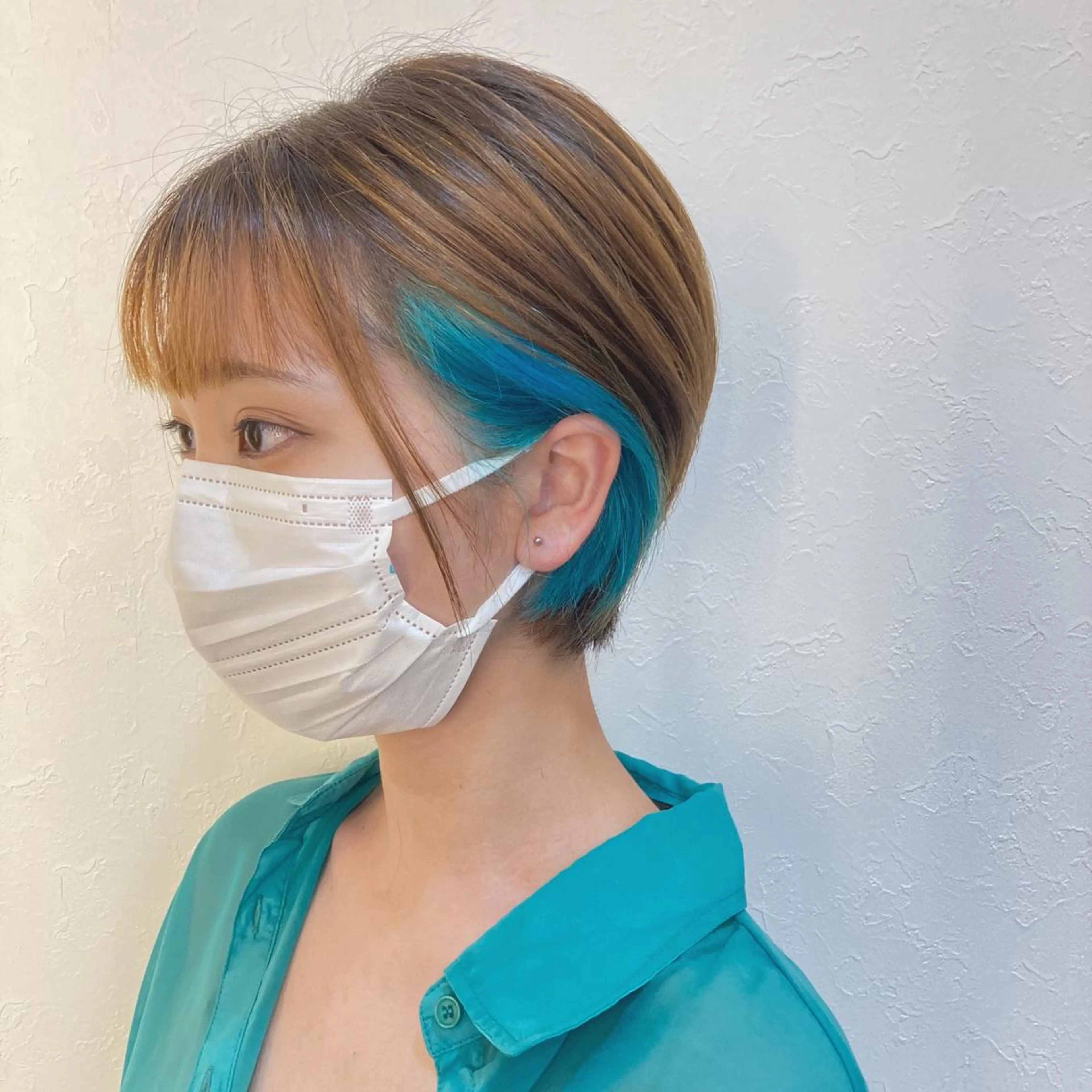 ショート ショートボブ ボブ ショートヘア アクイールグラッセ 滝村鈴夏のヘアスタイル