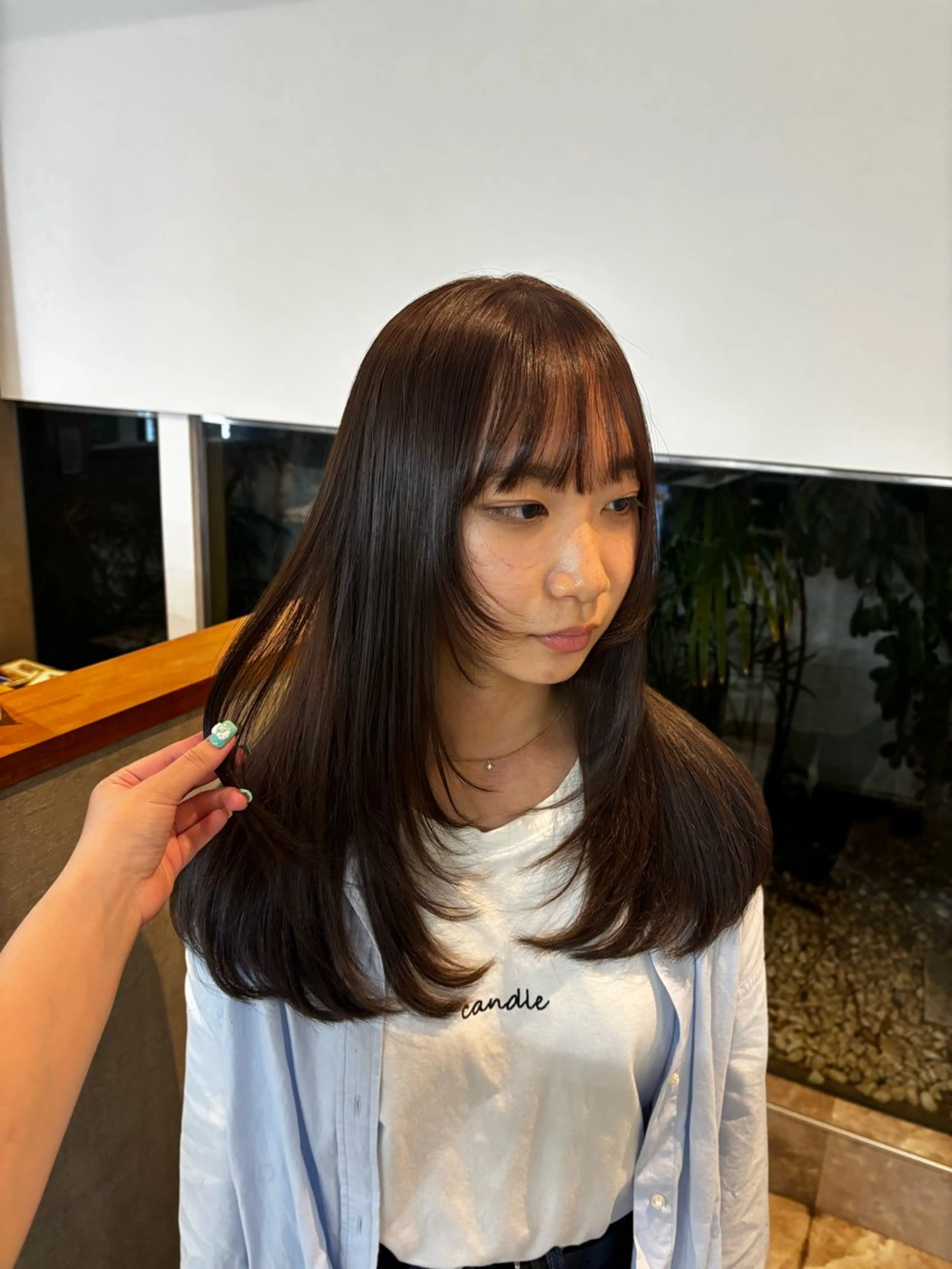 ロング カット よこやま かりん🎵のヘアスタイル