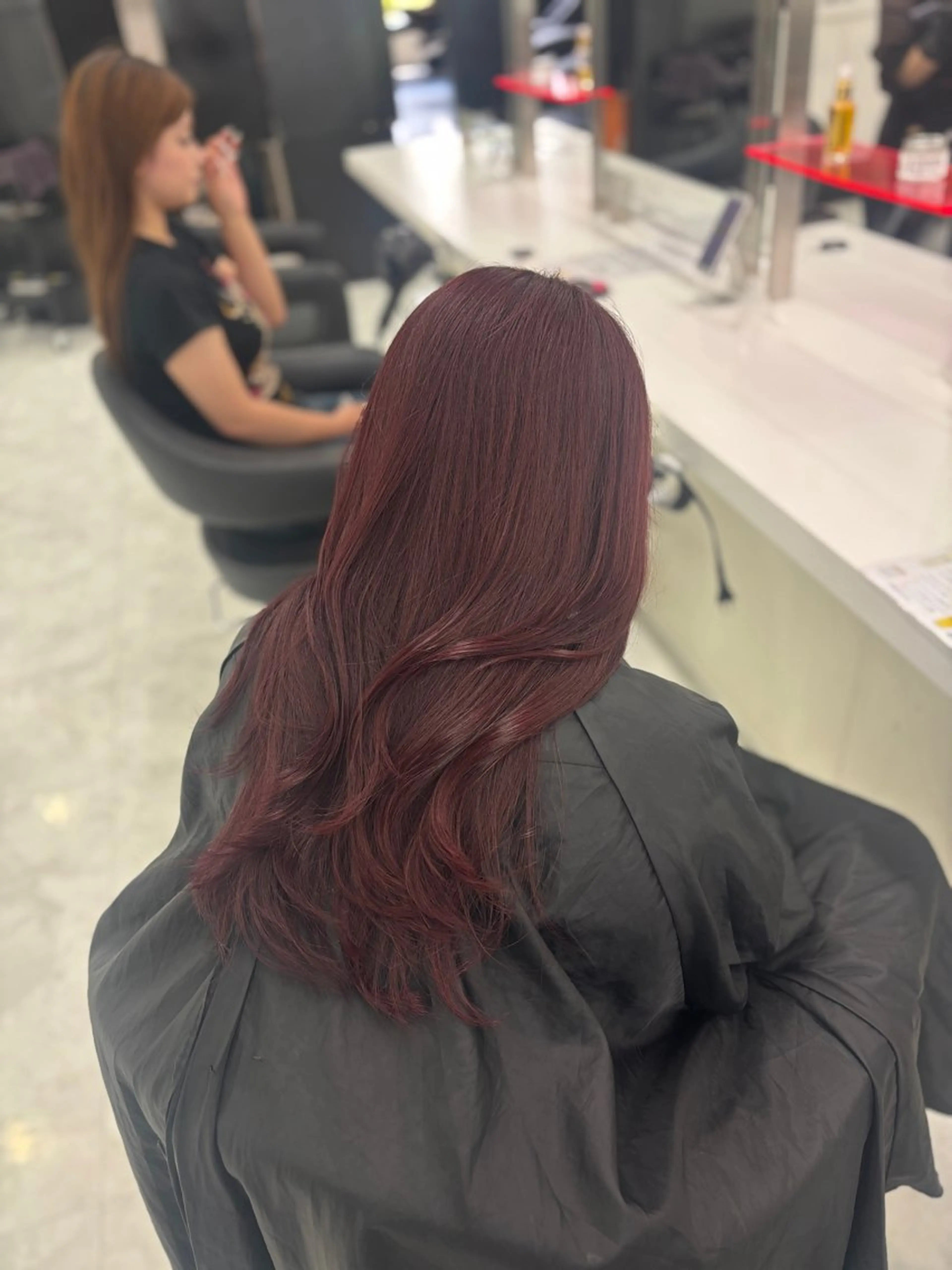 カラー ヘアカラー トリートメント 🎀ツヤ髪✖︎ 暖色🎀RYUKAのヘアスタイル