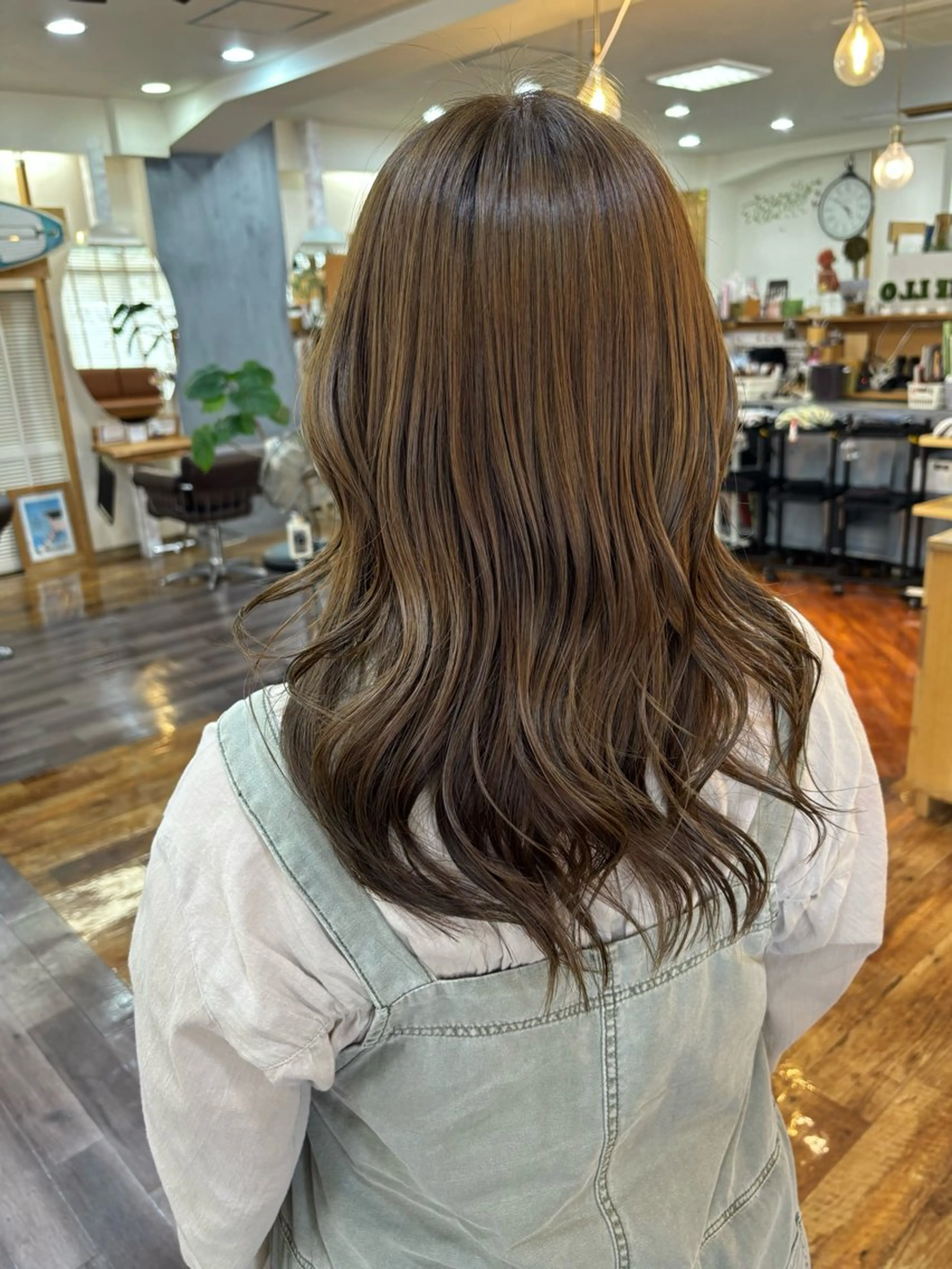 カラー ベージュカラー オリーブベージュ カット ヘアカラー miku ヘアセット/着付けのヘアスタイル