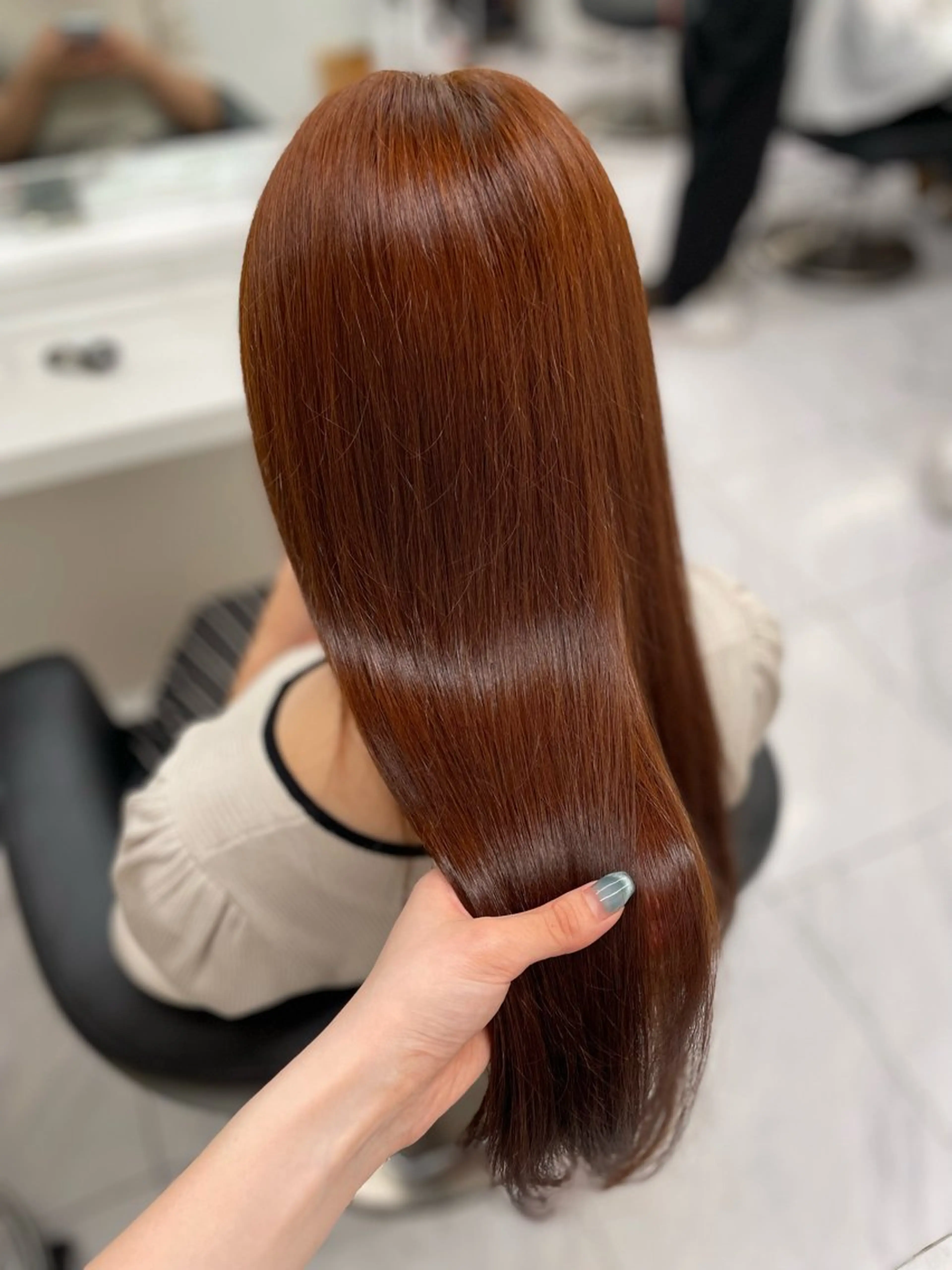 ロング カラー 🎀暖色/ラベンダー /paru🤍のヘアスタイル