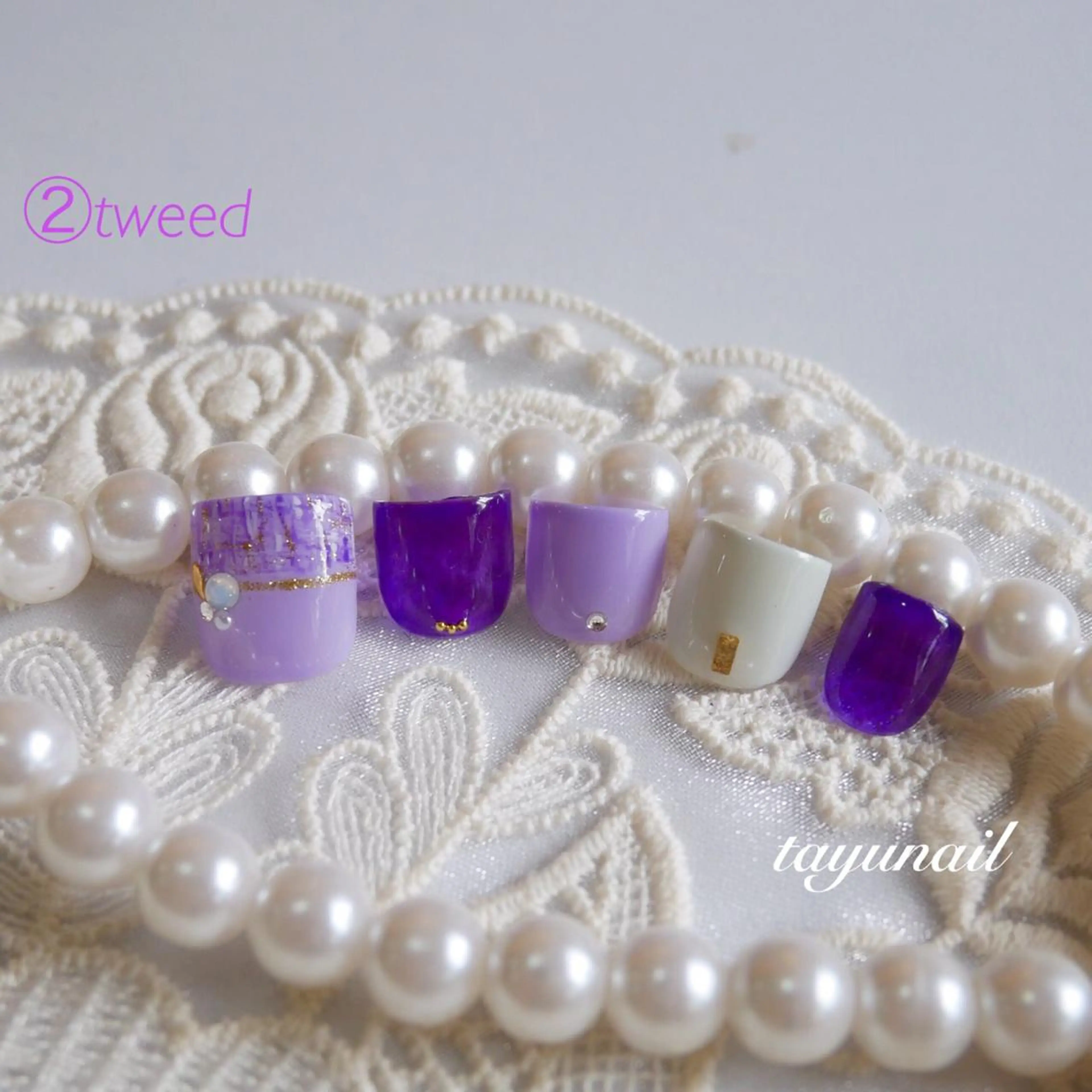 ネイル フットネイル ネイルサロン 【たゆnail】のネイルデザイン