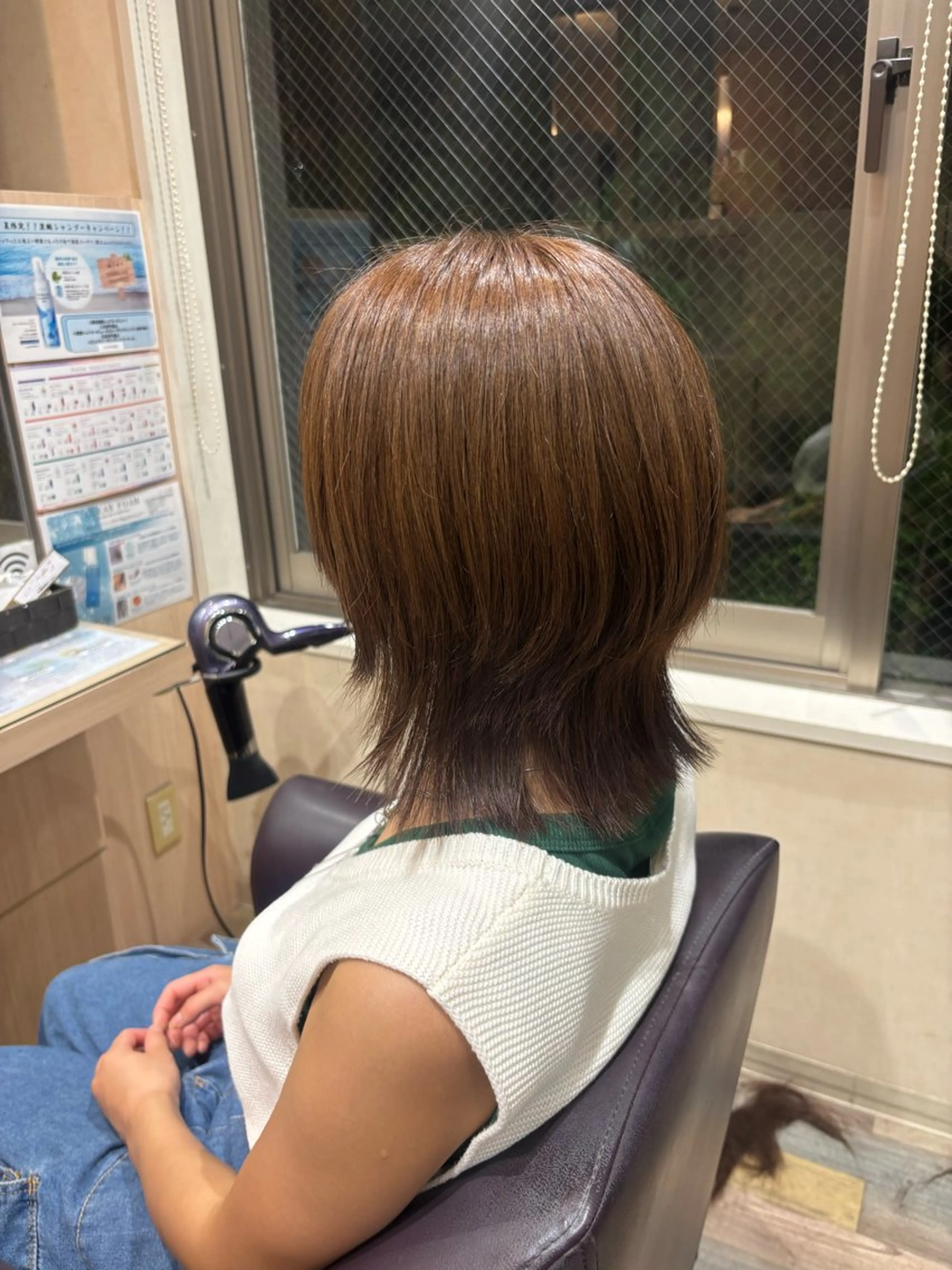 カラー 下澤 天音のヘアスタイル