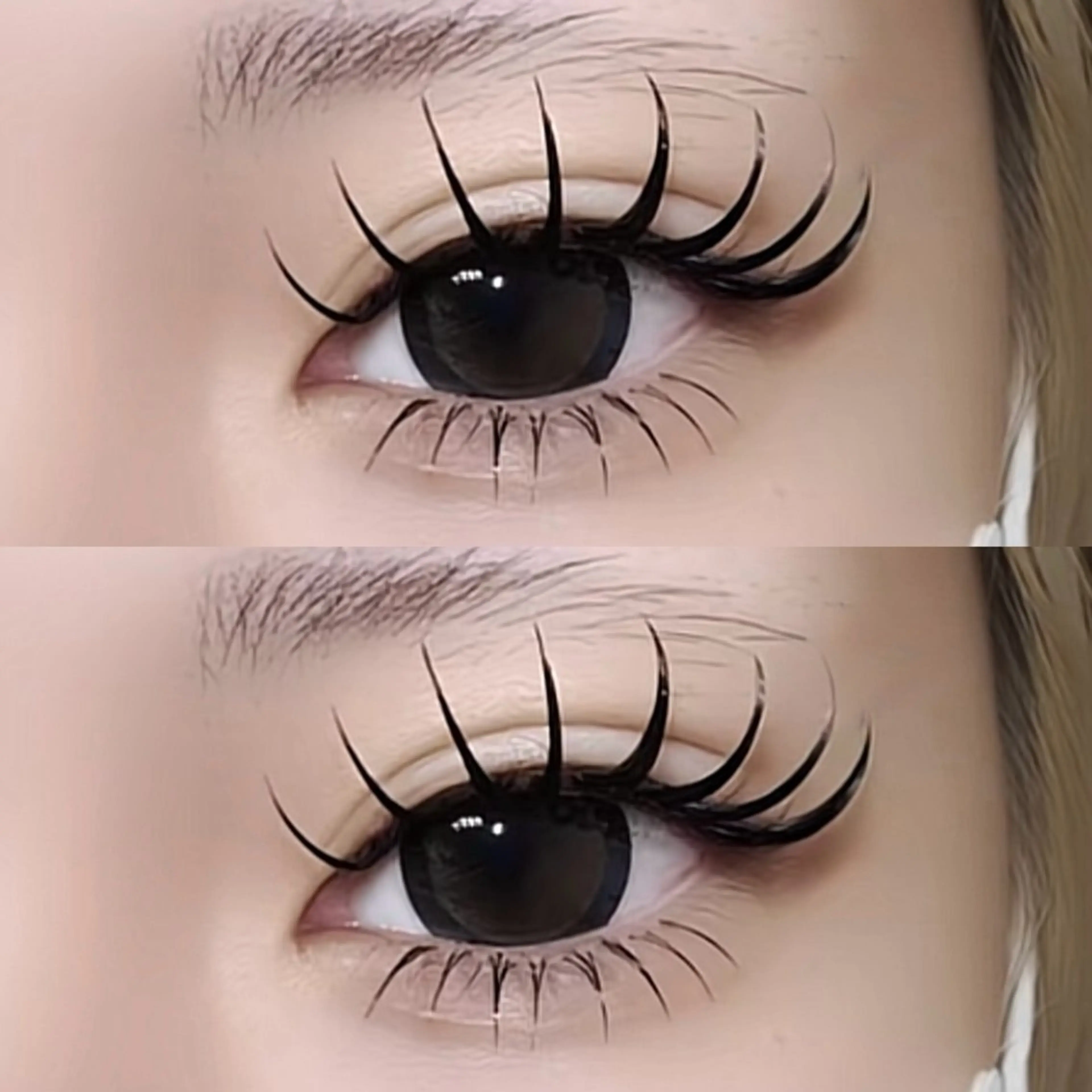 マツエク・マツパ バインドロック マツエク ♥️Ji Ji♥️のマツエク・マツパデザイン